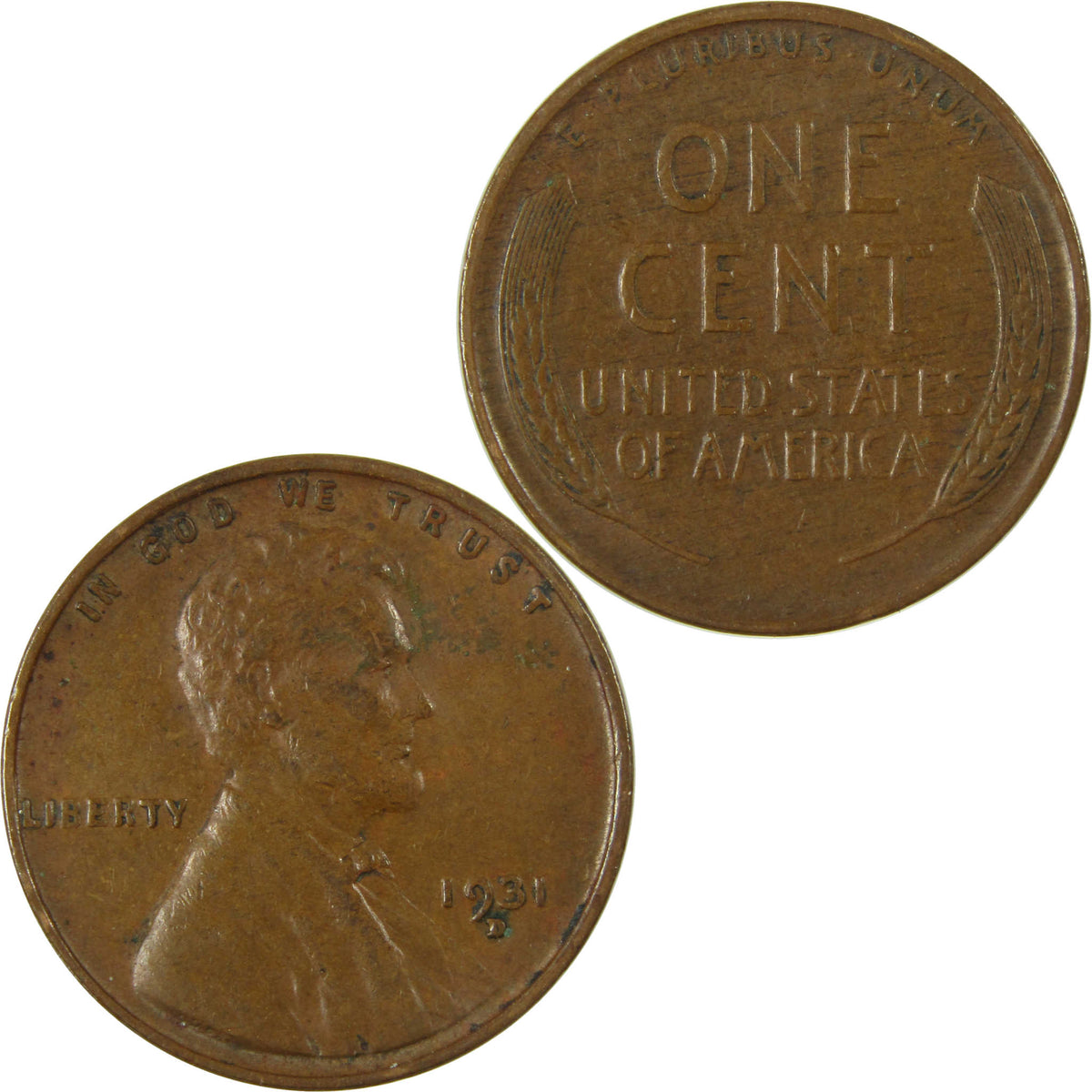 1931 D Lincoln Wheat Cent VF Very Fine Penny 1c Coin SKU:I27307