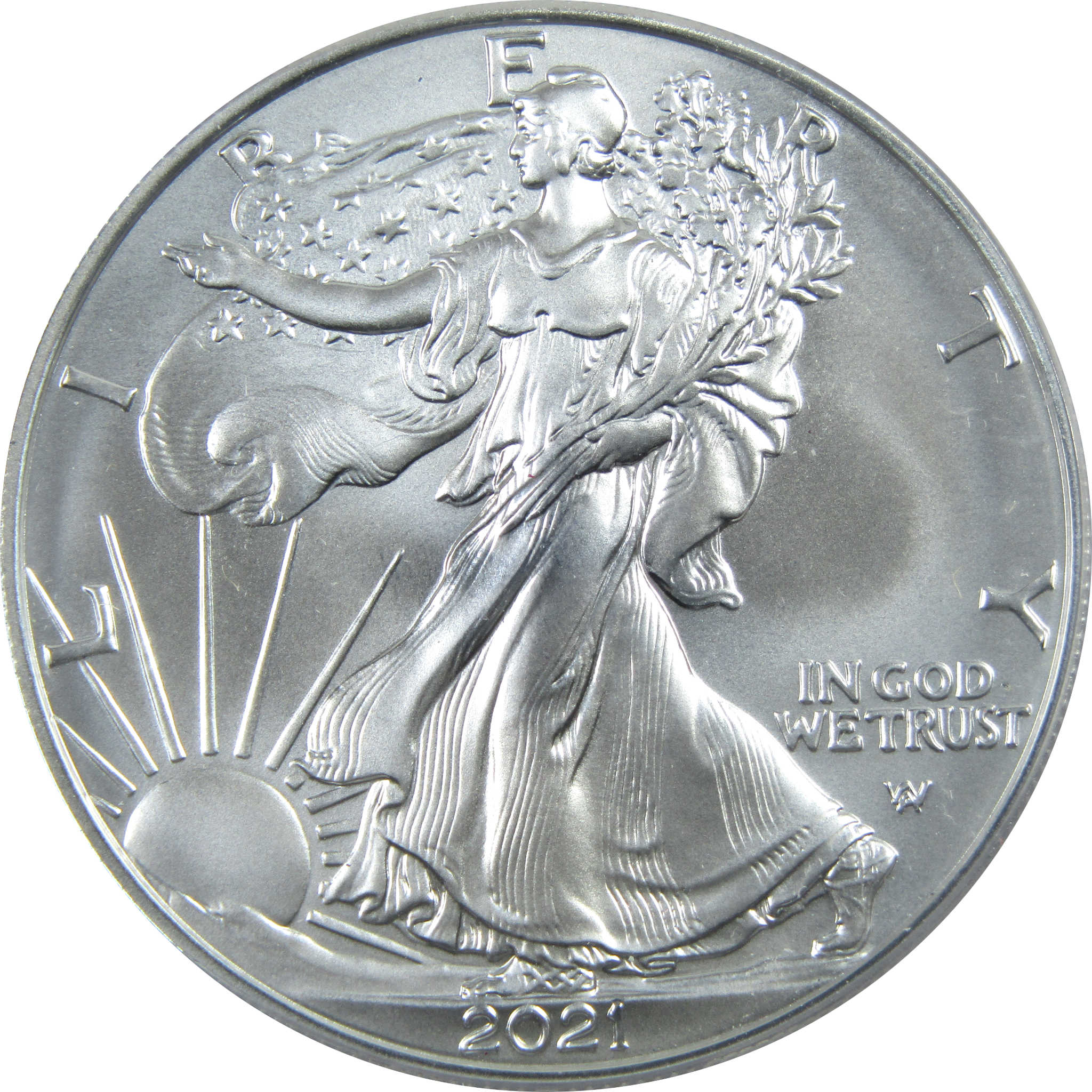 2021 (S) Type 2 American Silver Eagle MS 70 ANACS $1 SKU:CPC7834