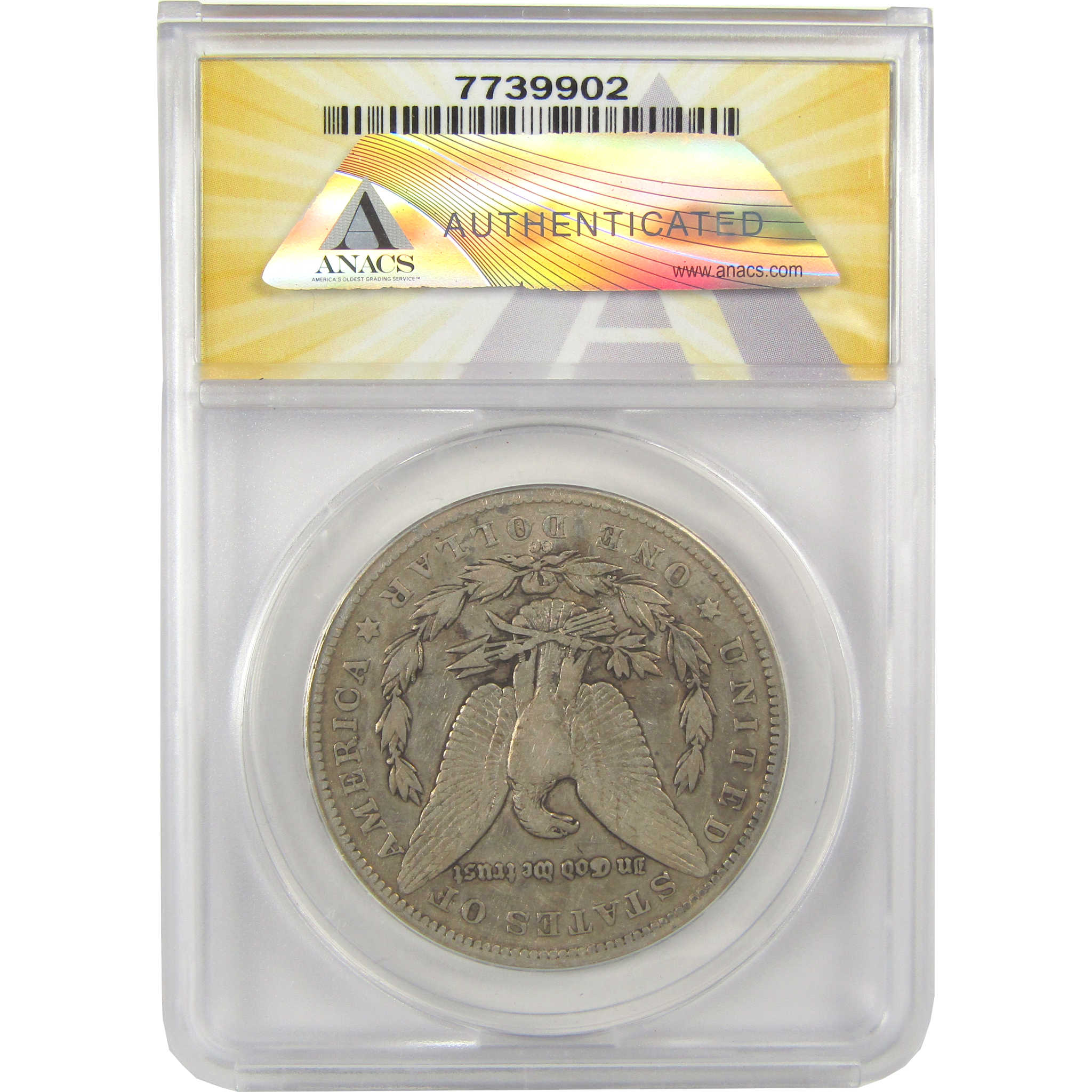 1879 CC VAM-3 Capped Die Top 100 Morgan Dollar F 12 ANACS SKU:I21924 - Morgan coin - Morgan silver dollar - Morgan silver dollar for sale - Profile Coins &amp; Collectibles