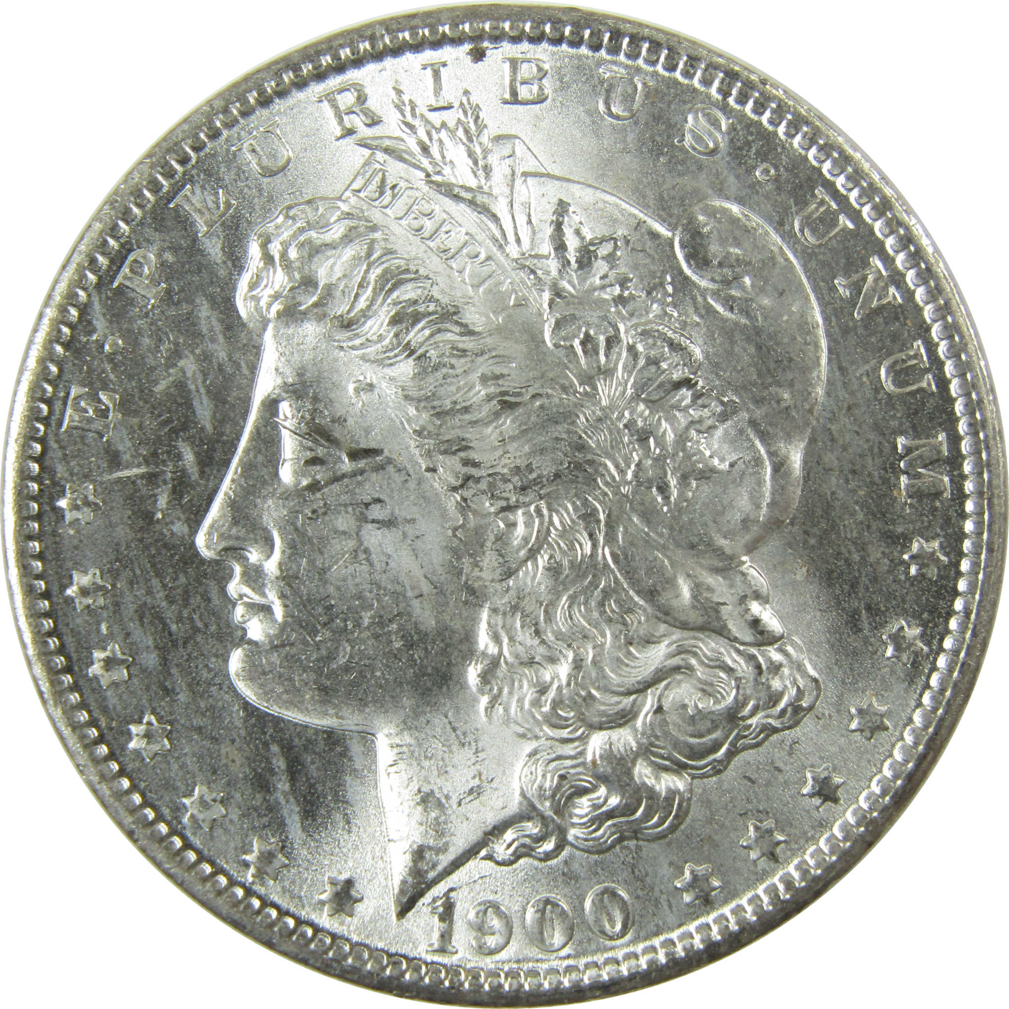 1900 O Morgan Silver Dollar Uncirculated Mint State $1 Coin SKU:I27790