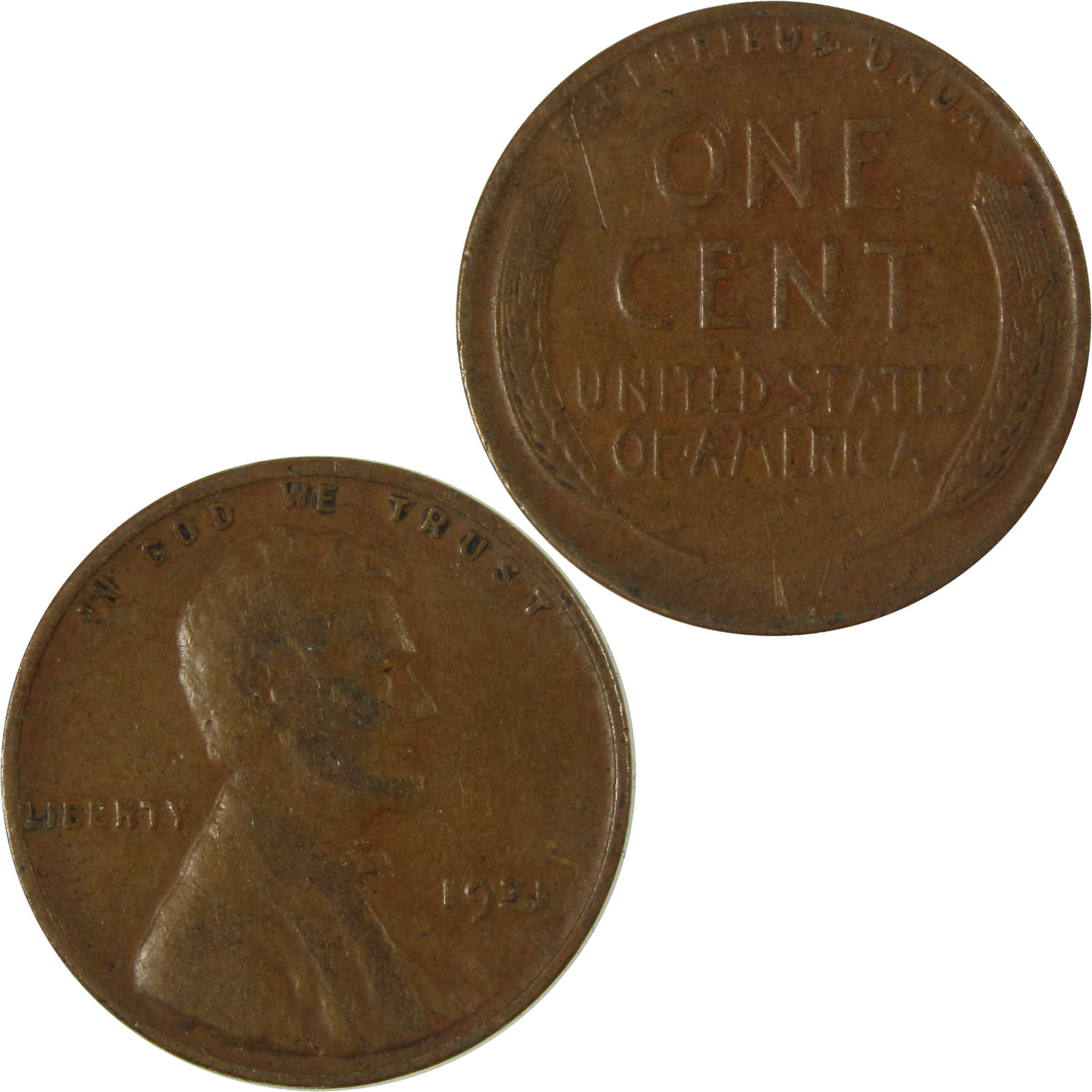 1931 Lincoln Wheat Cent F Fine Penny 1c Coin Collectible SKU:I26761