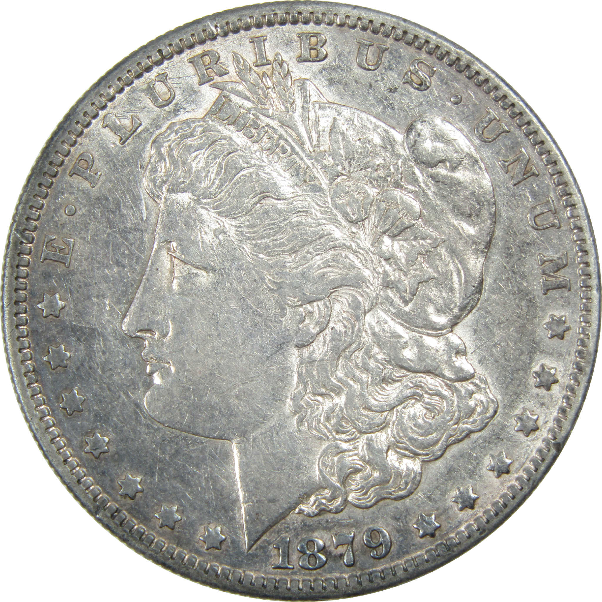 1879 S Rev 78 Morgan Dollar XF EF Extremely Fine Silver $1 SKU:I13596 - Morgan coin - Morgan silver dollar - Morgan silver dollar for sale - Profile Coins &amp; Collectibles