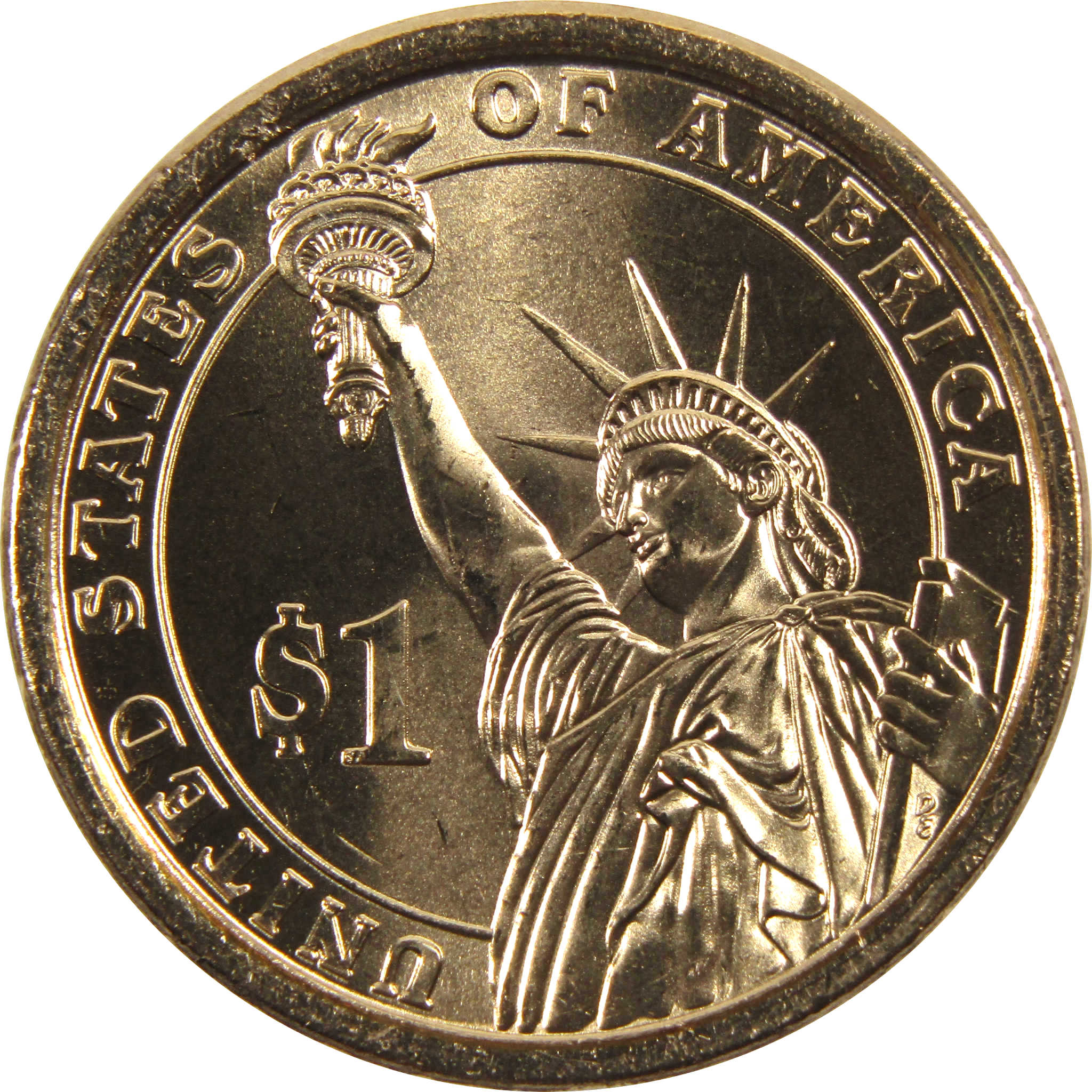 2014 P Franklin D Roosevelt Presidential Dollar BU Uncirculated Coin