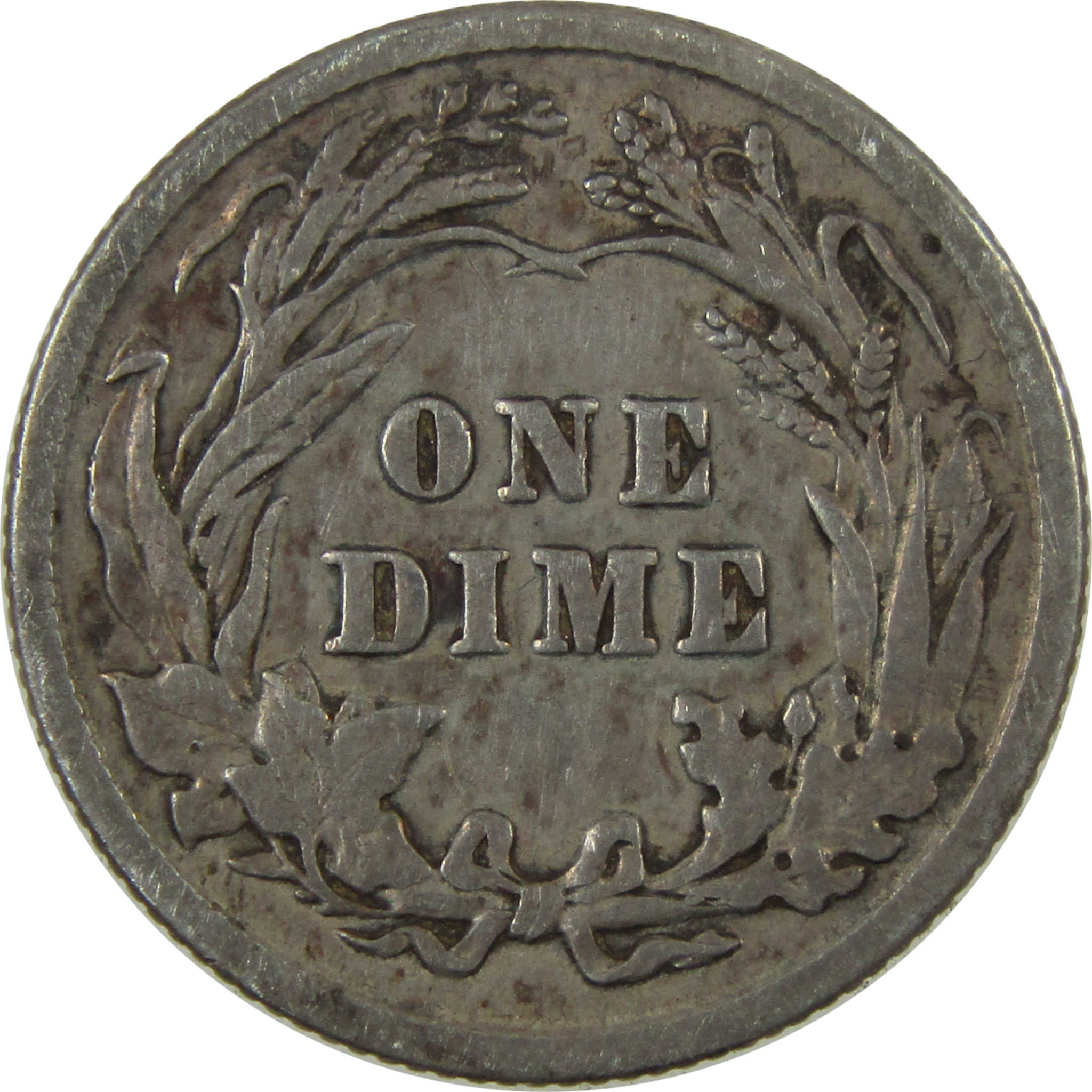 1911 Barber Silver Dime VF Very Fine 10c Coin Collectible SKU:CP1341