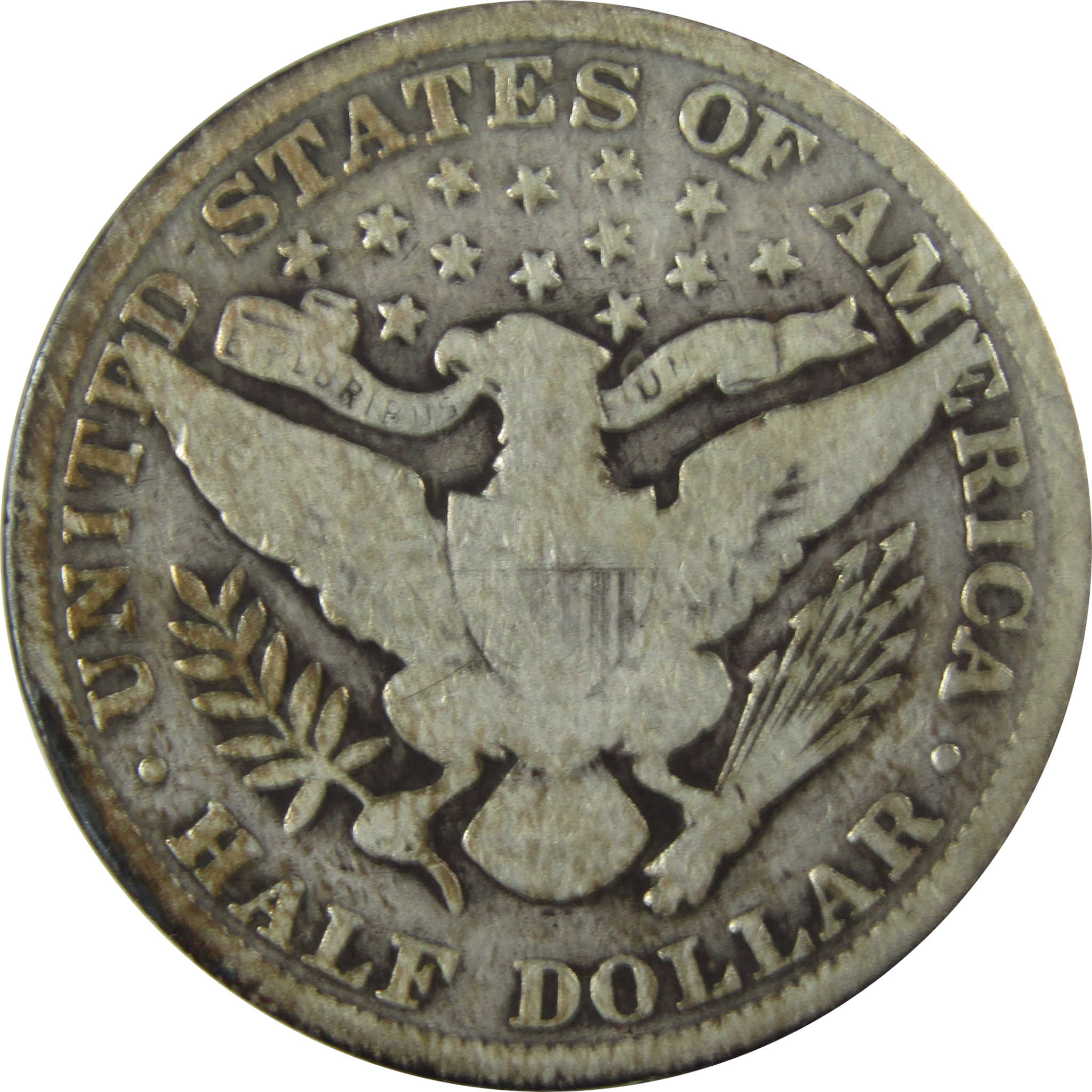 1904 Barber Silver Half Dollar G Good 50c Coin SKU:I25971