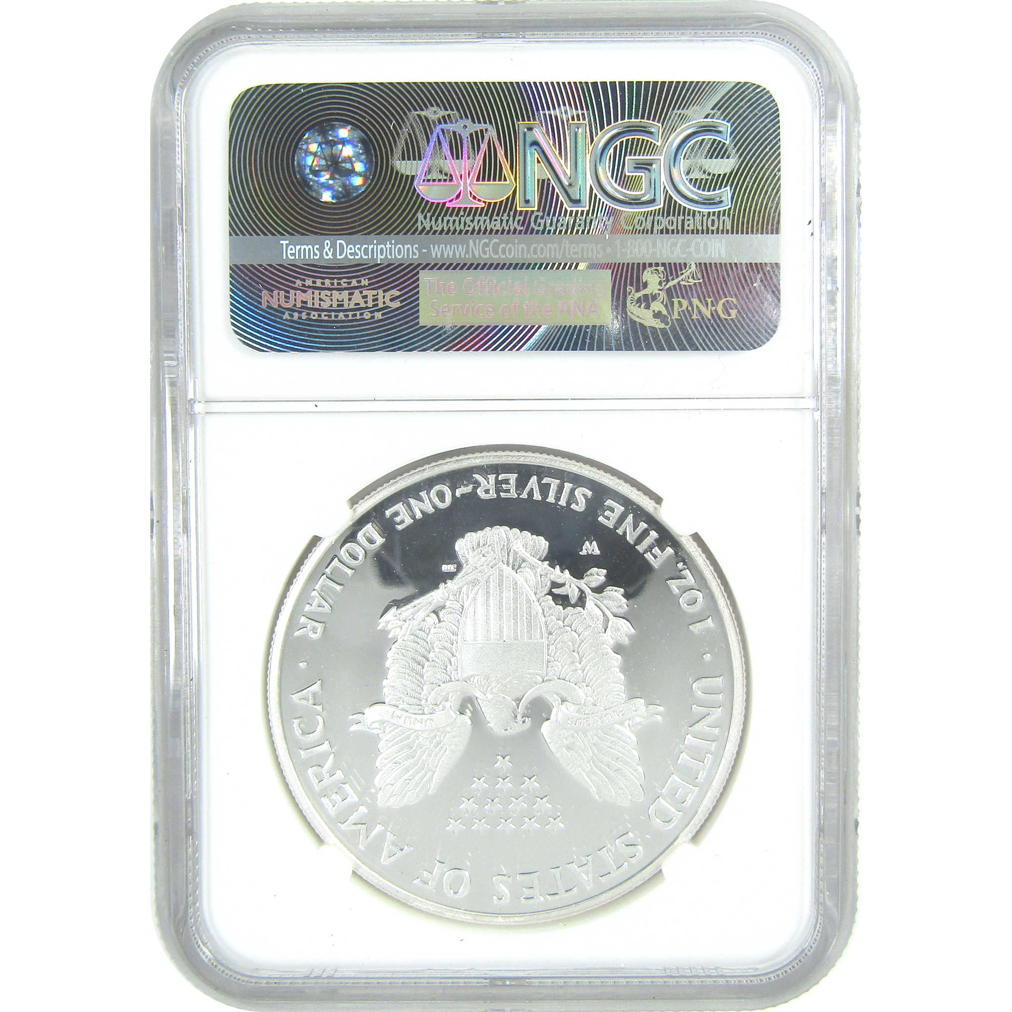 2007 W American Silver Eagle PF 69 UCAM NGC Proof $1 SKU:CPC9559