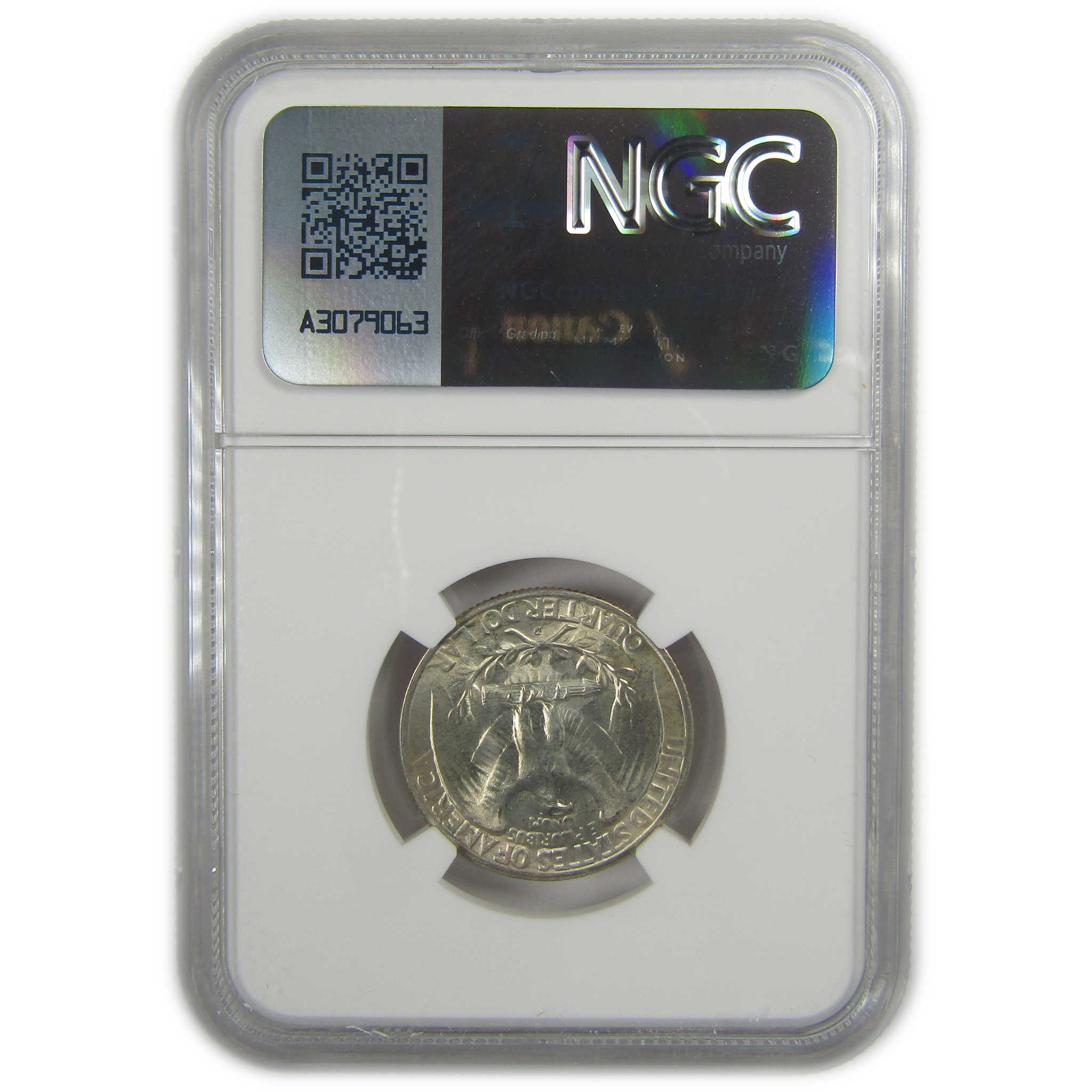 1947 D Washington Quarter MS 66 NGC Silver Bag Fragment SKU:I20514