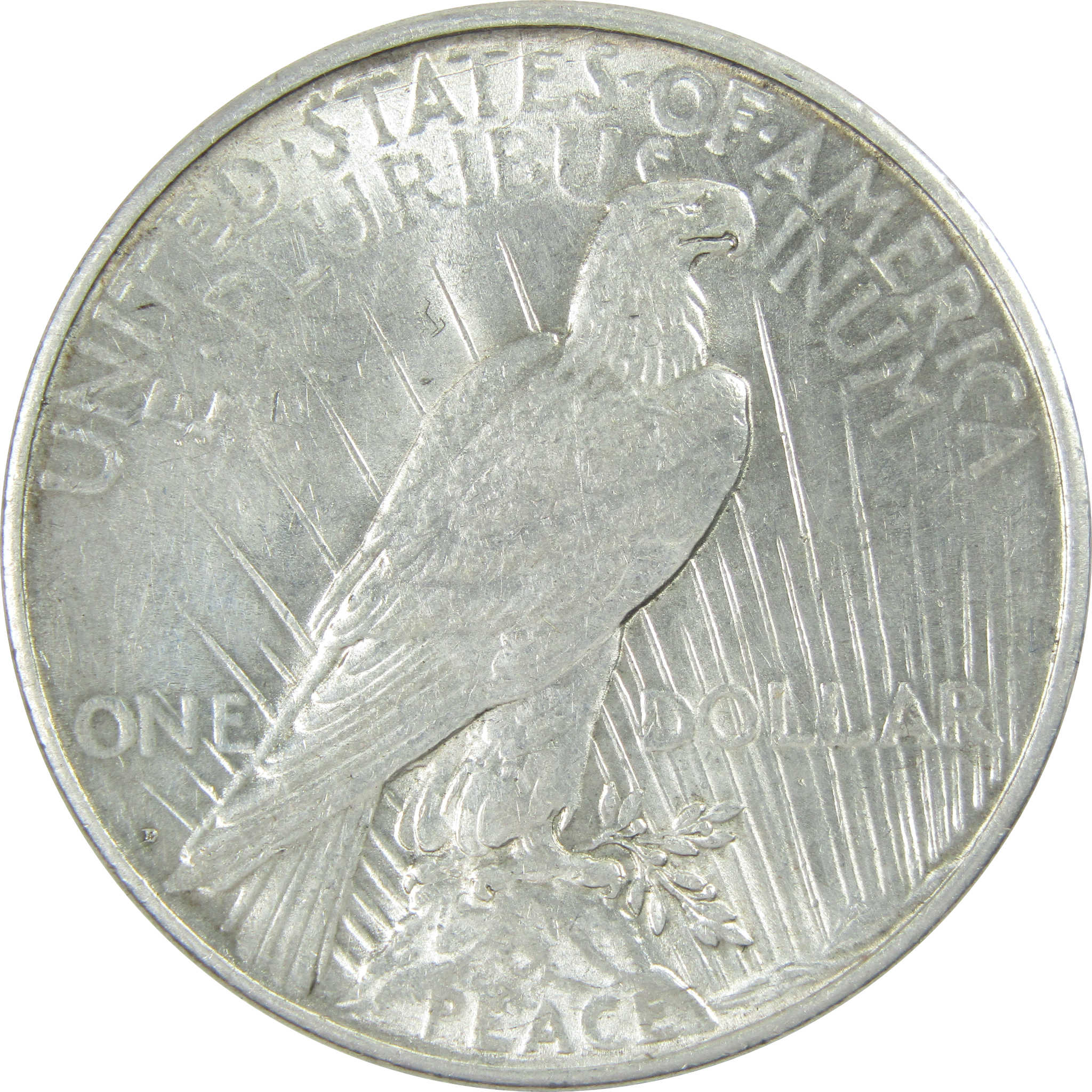 1926 D Peace Dollar AU About Uncirculated Silver $1 Coin SKU:I13685