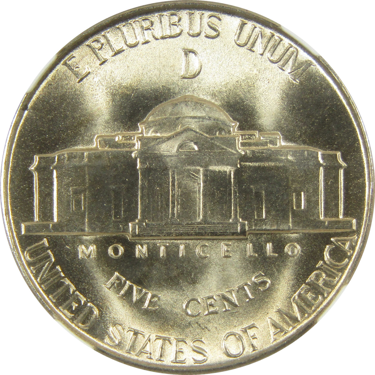 1945 D Jefferson Wartime Silver Nickel MS 67 5FS NGC Coin SKU:I28720
