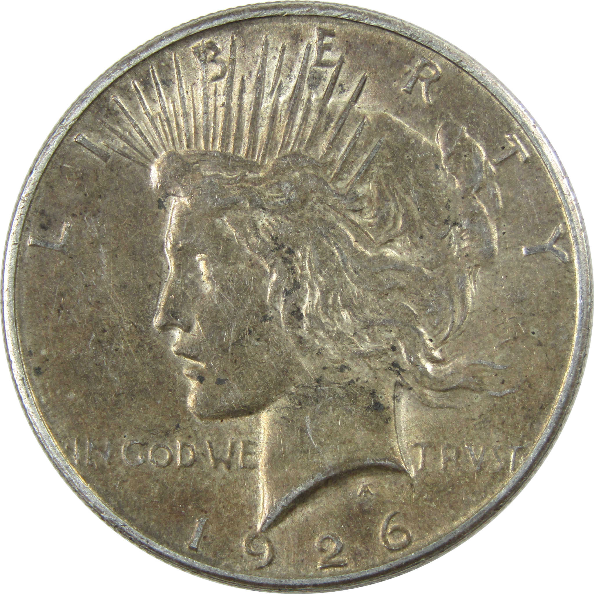 1926 S Peace Dollar XF EF Extremely Fine Silver $1 Coin SKU:I13751