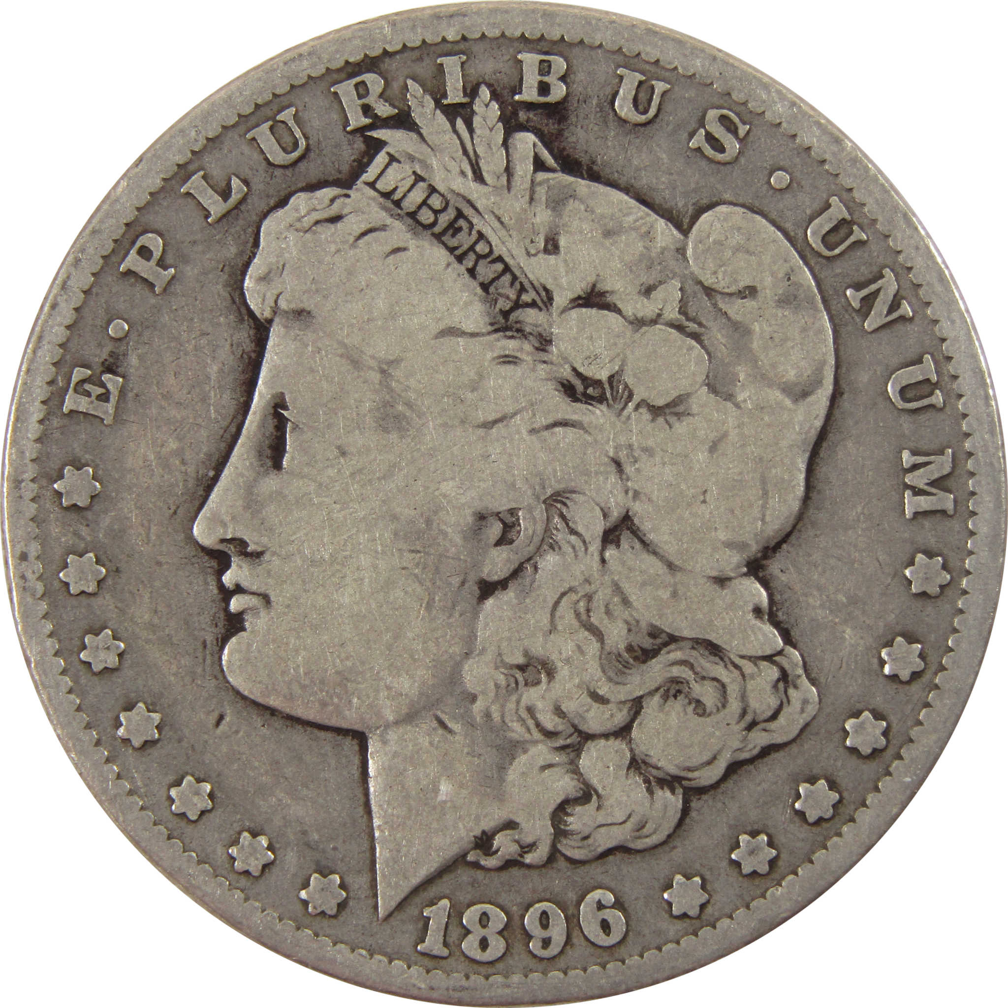 1896 O Morgan Dollar VG Very Good 90% Silver $1 Coin SKU:I8006 - Morgan coin - Morgan silver dollar - Morgan silver dollar for sale - Profile Coins &amp; Collectibles