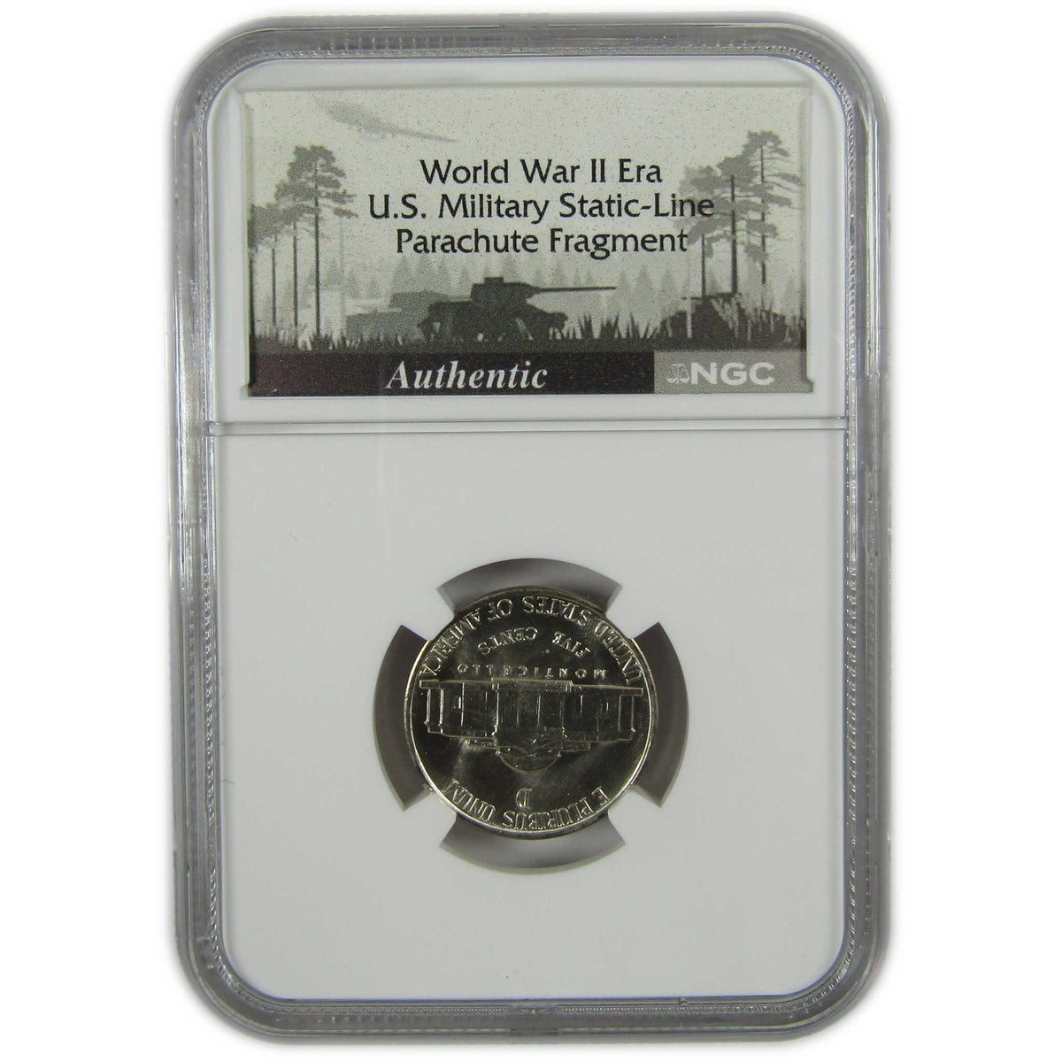 1943 D Jefferson Wartime Silver Nickel MS 67 NGC 5c Coin SKU:I28704