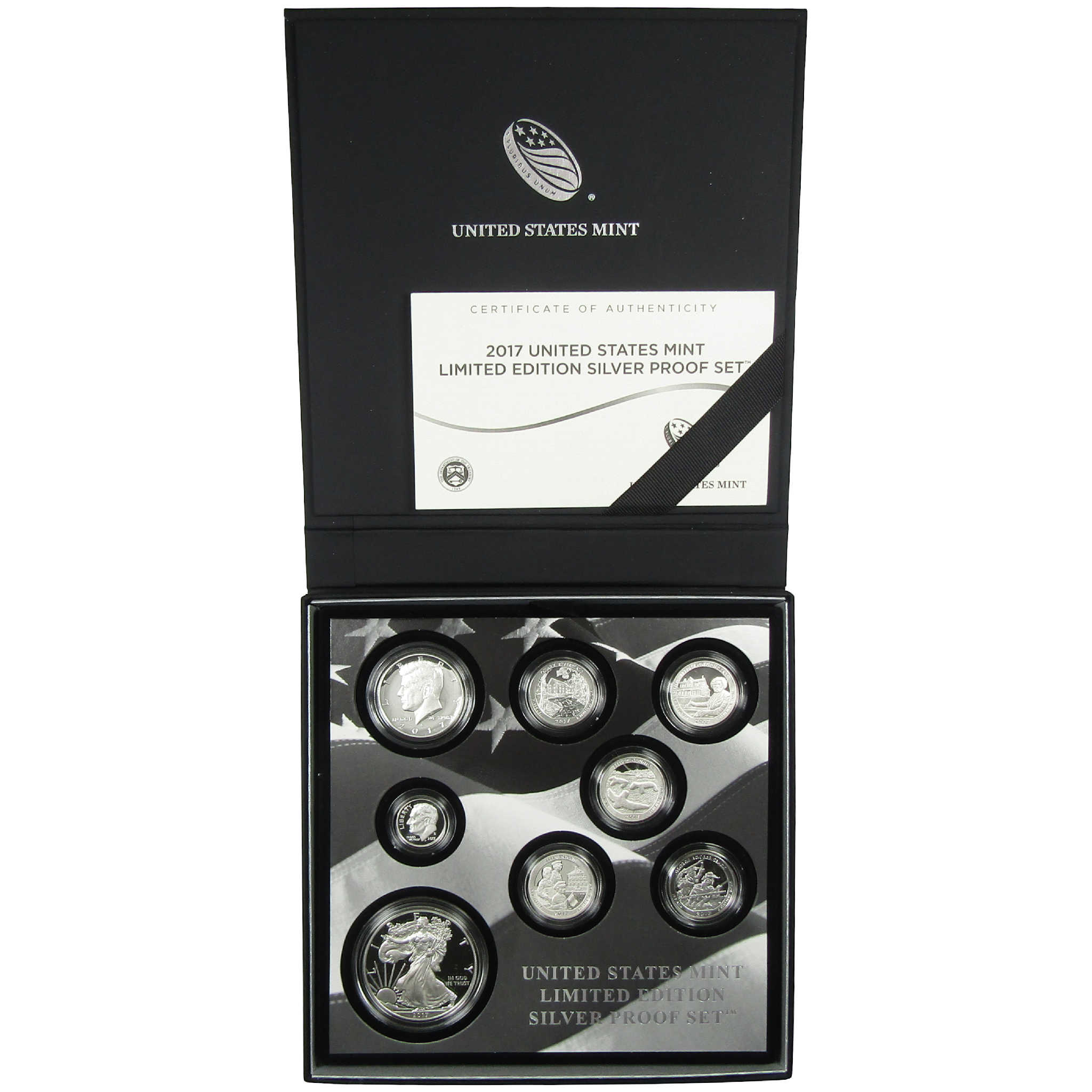 2017 U.S. Mint Limited Edition Silver Proof Set OGP COA SKU:CPC2789