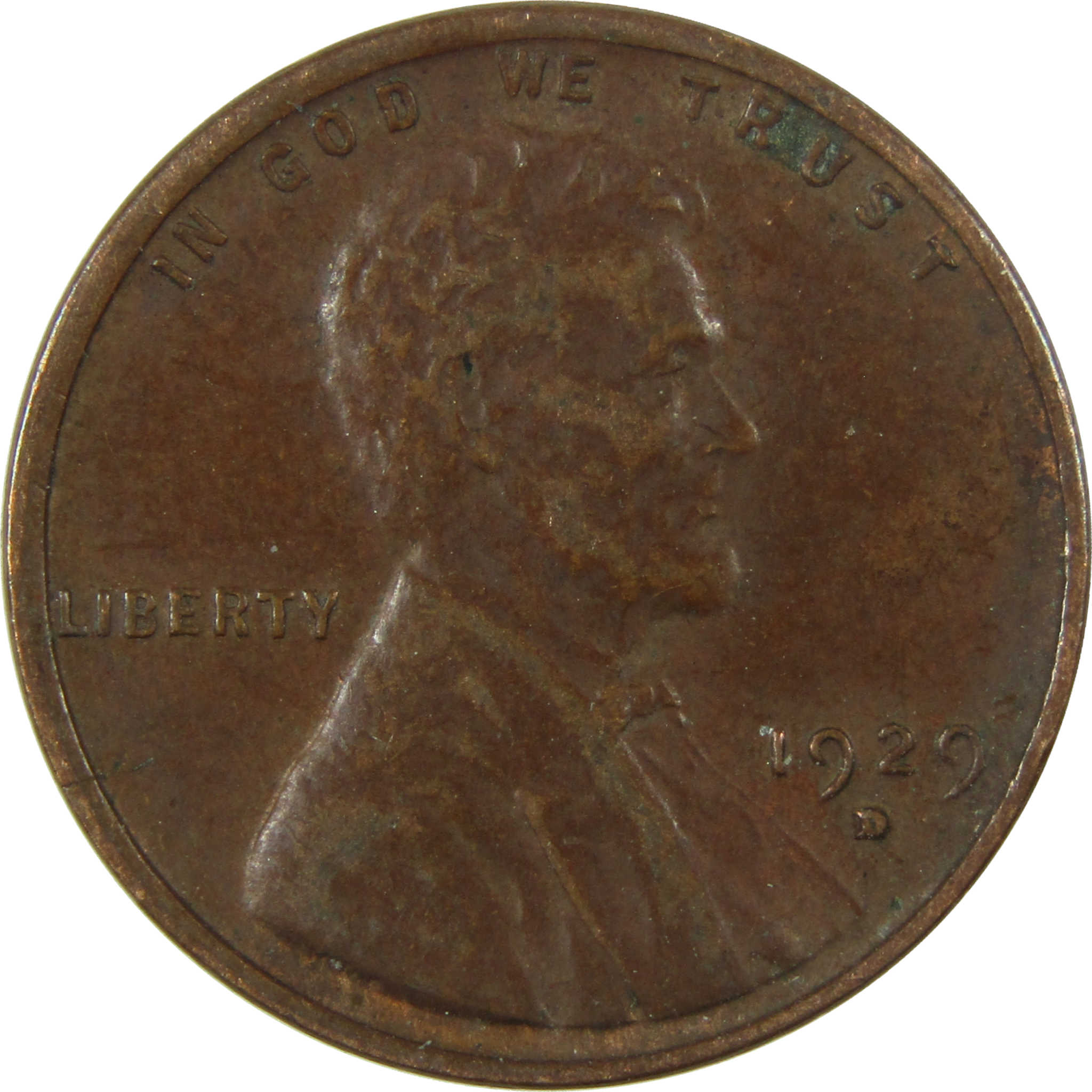 1929 D Lincoln Wheat Cent VG Very Good Penny 1c Coin SKU:I27199