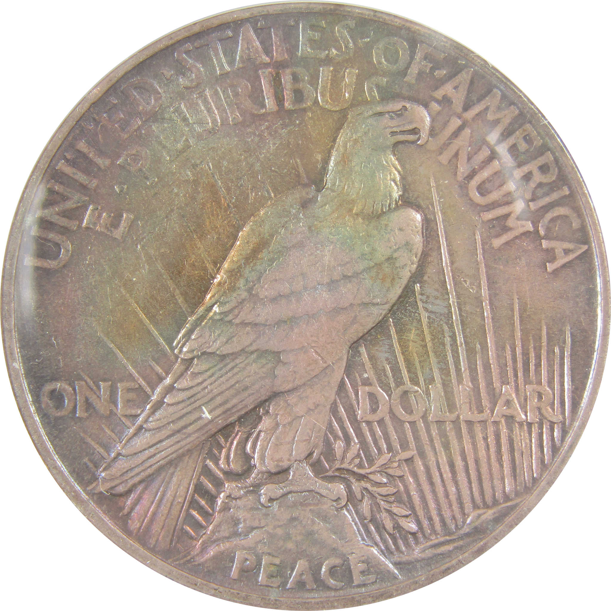 1921 High Relief Peace Dollar VF 35 Details ANACS Silver SKU:I21367