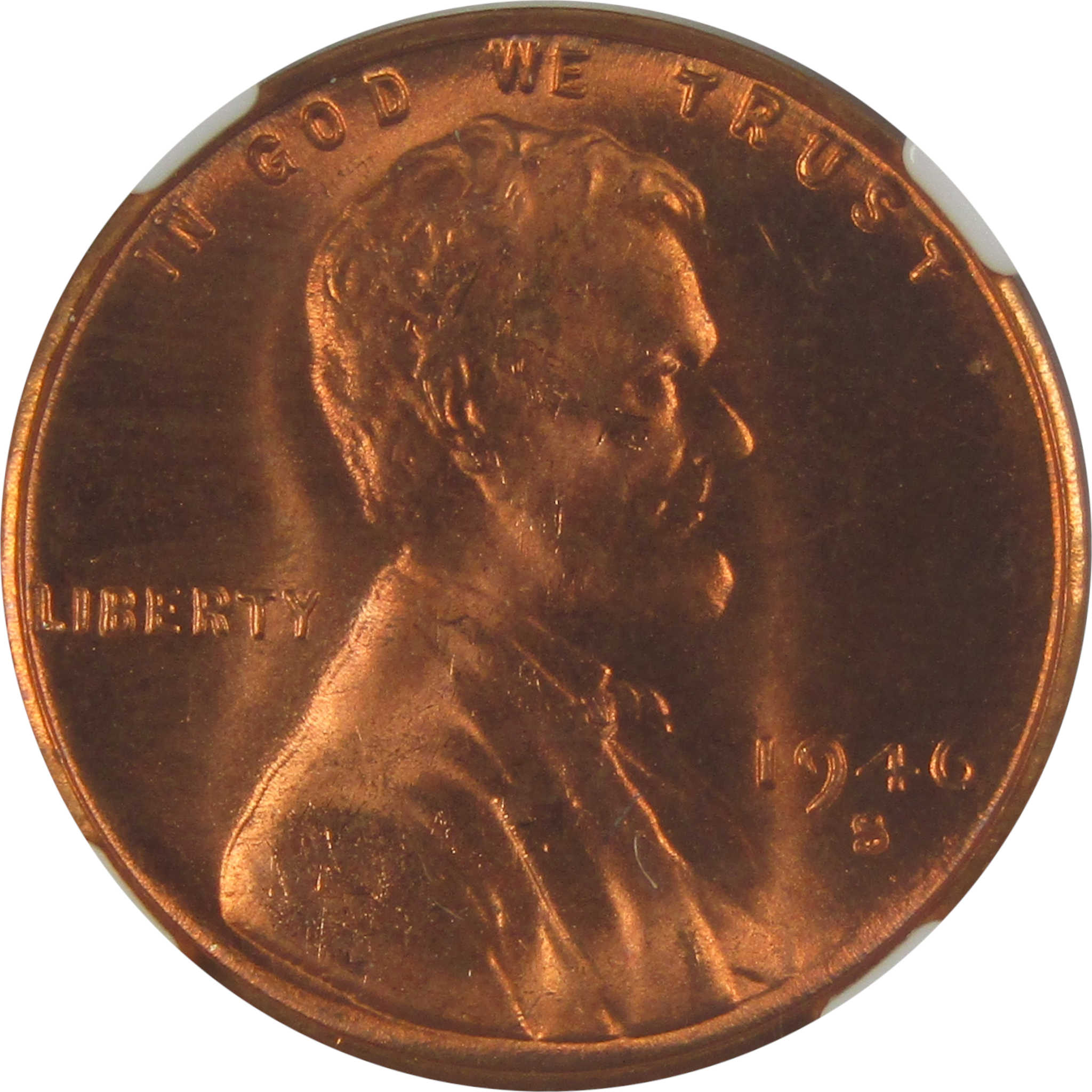 1946 S Lincoln Wheat Cent MS 66 RD NGC Penny Uncirculated SKU:I22637