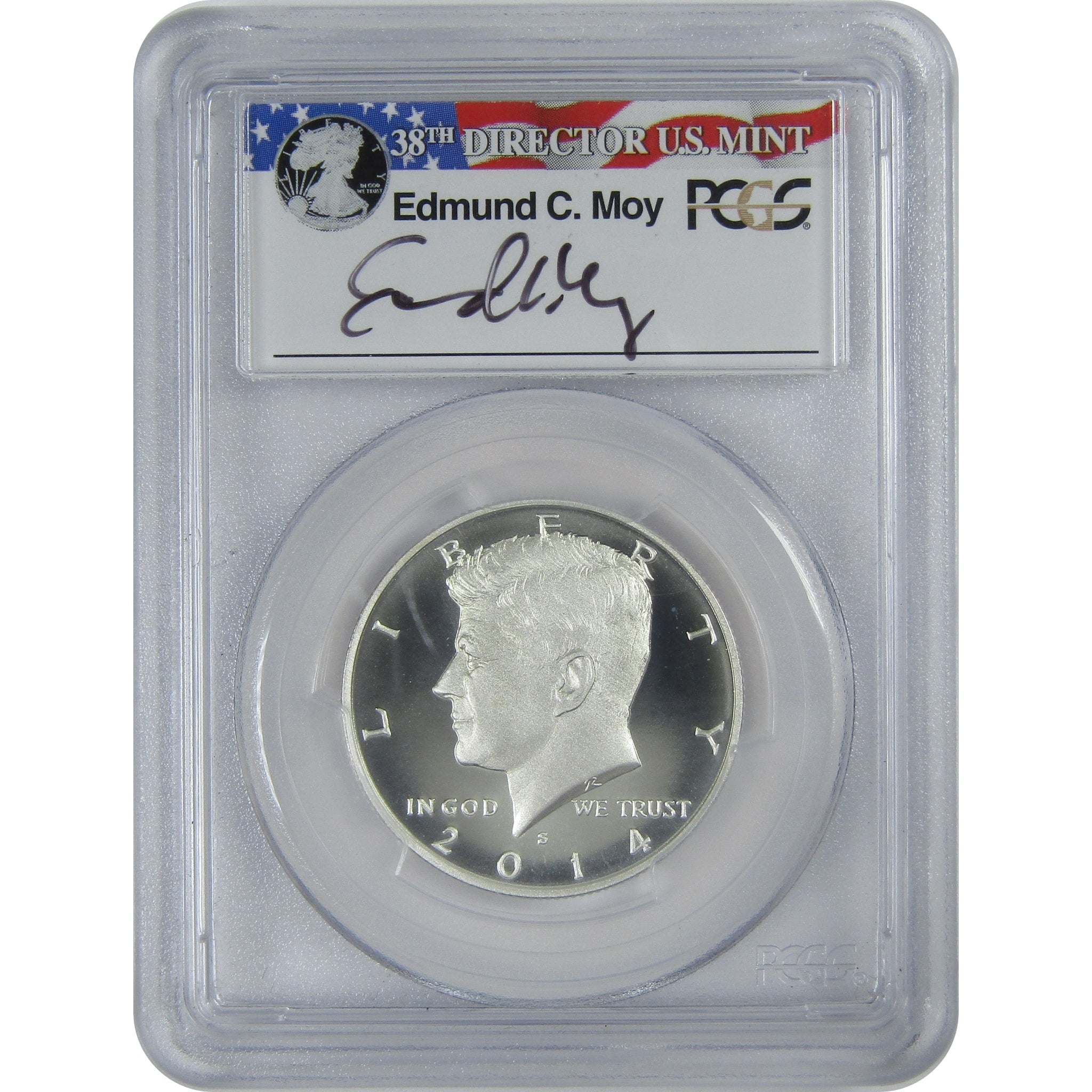 2014 S Kennedy Half MS 70 PL PCGS Silver 50th Anniversary SKU:CPC9087