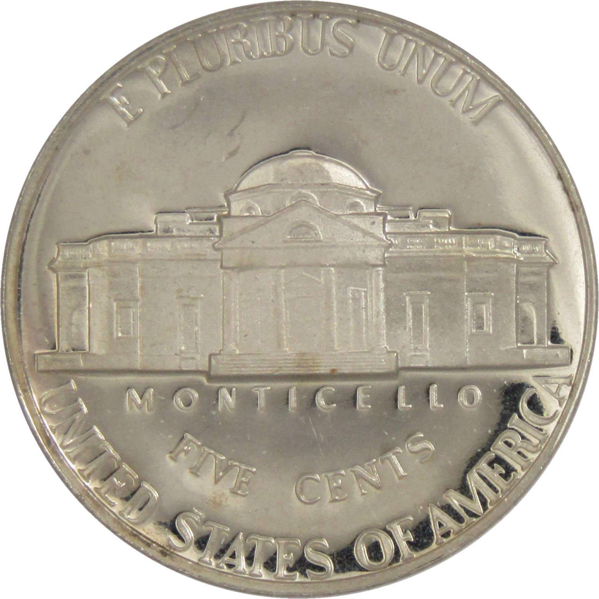 1974 S Jefferson Nickel Proof 5c Coin Collectible