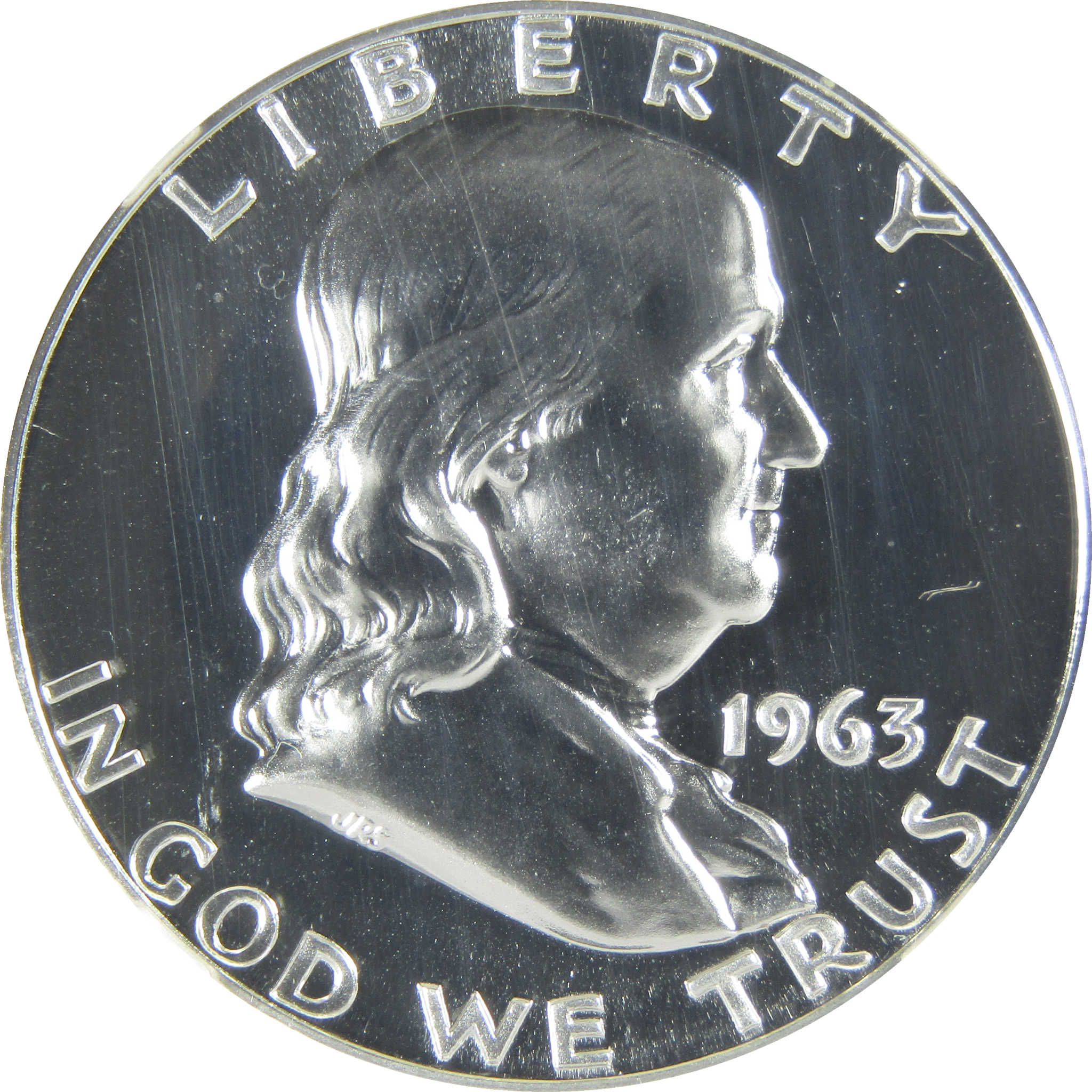 1963 Franklin Silver Half Dollar PF 69 NGC Proof 50c Coin SKU:I27420