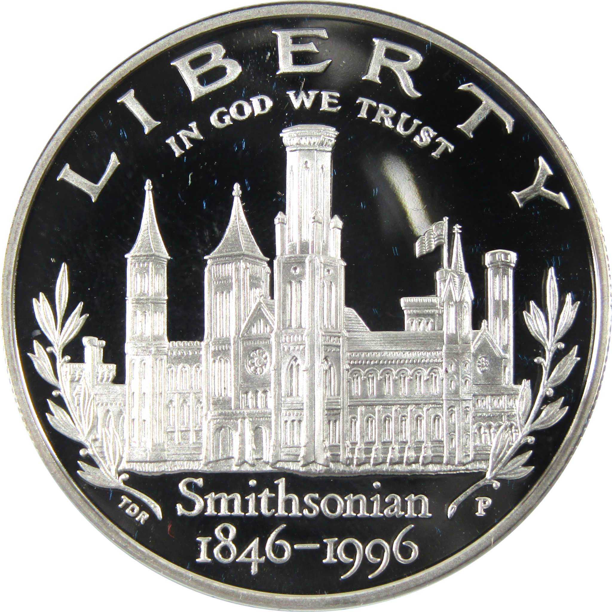 Smithsonian Commemorative 1996 P Silver $1 Proof OGP COA SKU:CPC6577