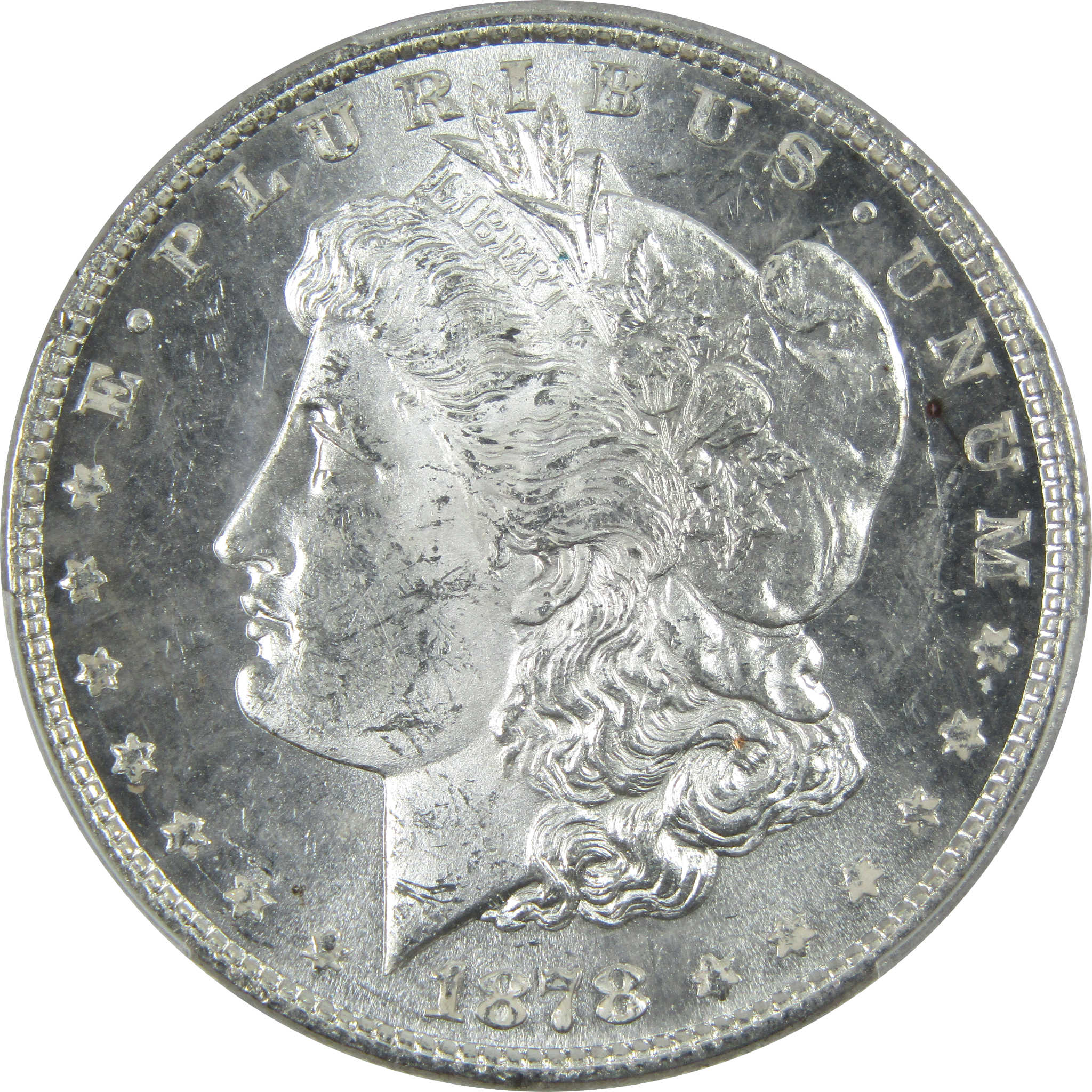 1878 8TF Morgan Dollar MS 63 PCGS Silver $1 Uncirculated SKU:I14843 - Morgan coin - Morgan silver dollar - Morgan silver dollar for sale - Profile Coins &amp; Collectibles