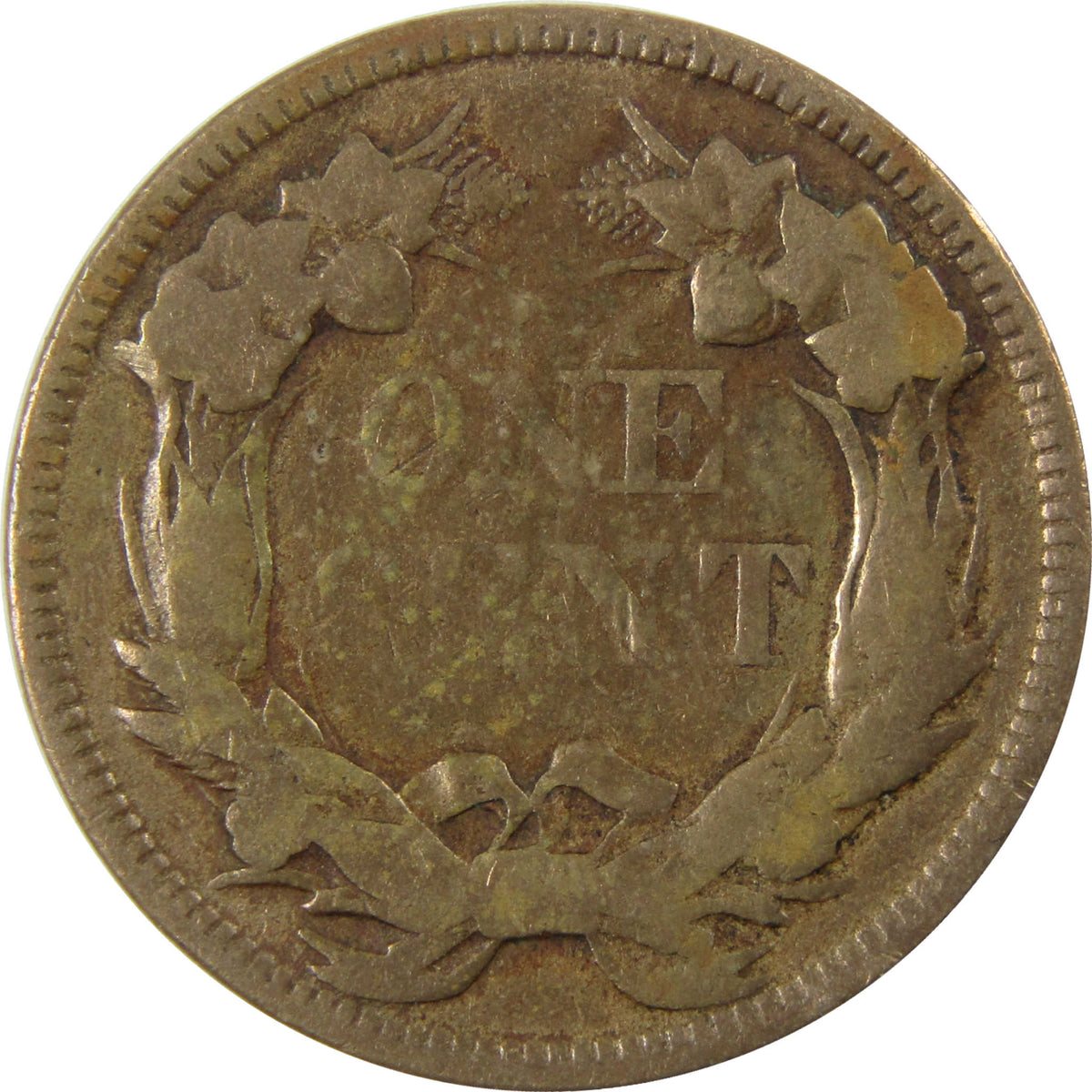 1858 Large Letters Flying Eagle Cent VG Very Good 1c Coin SKU:I23398