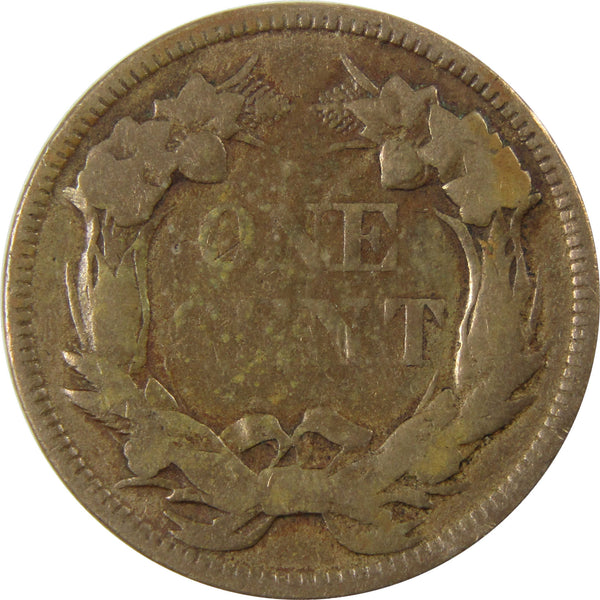 1858 Large Letters Flying Eagle Cent VG Very Good 1c Coin SKU:I23398
