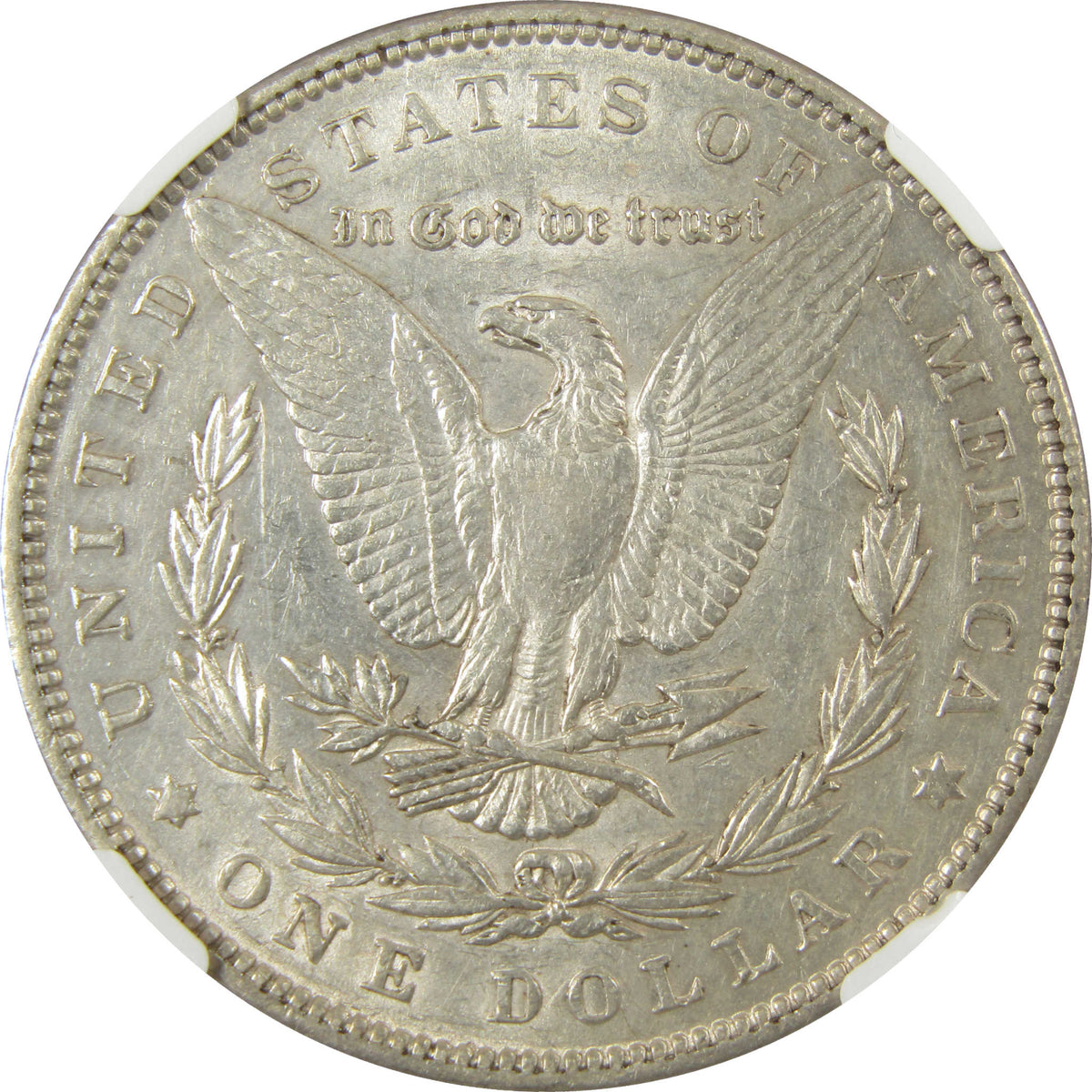 1893 Morgan Silver Dollar AU 53 NGC $1 Coin Collectible SKU:I23405