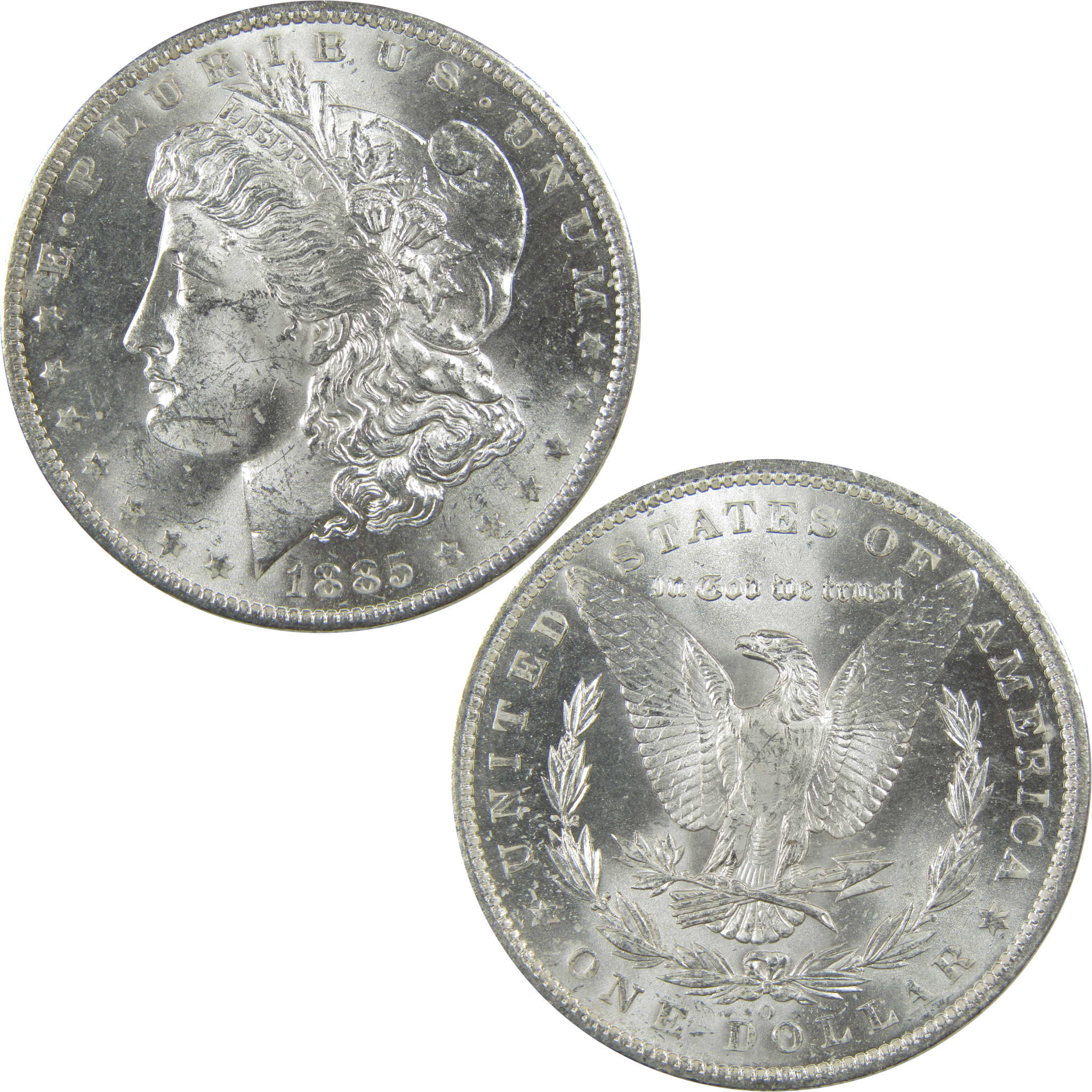 1885 O Morgan Dollar Uncirculated Silver $1 Coin SKU:I22082 - Morgan coin - Morgan silver dollar - Morgan silver dollar for sale - Profile Coins &amp; Collectibles