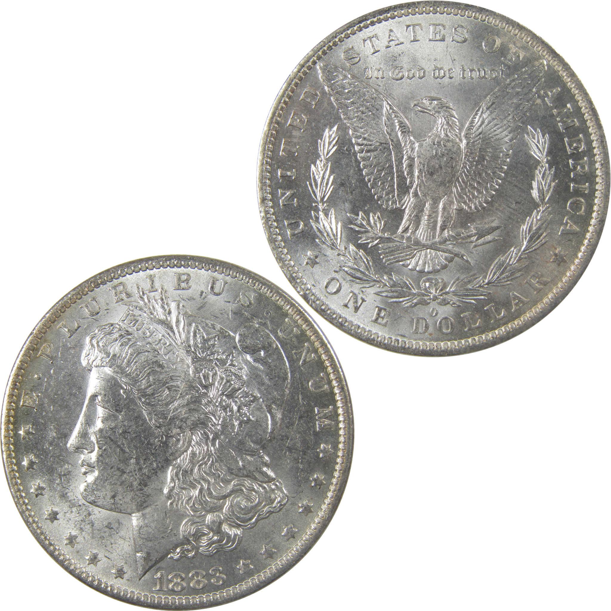 1883 O Morgan Silver Dollar Uncirculated Mint State Toned SKU:I24860