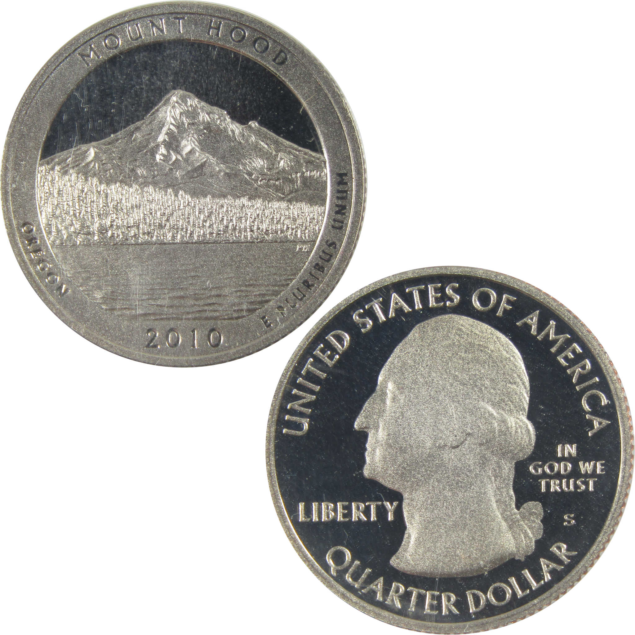 2010 P D S Mount Hood NP National Park Quarter 3 Piece Set SKU:CPC9006