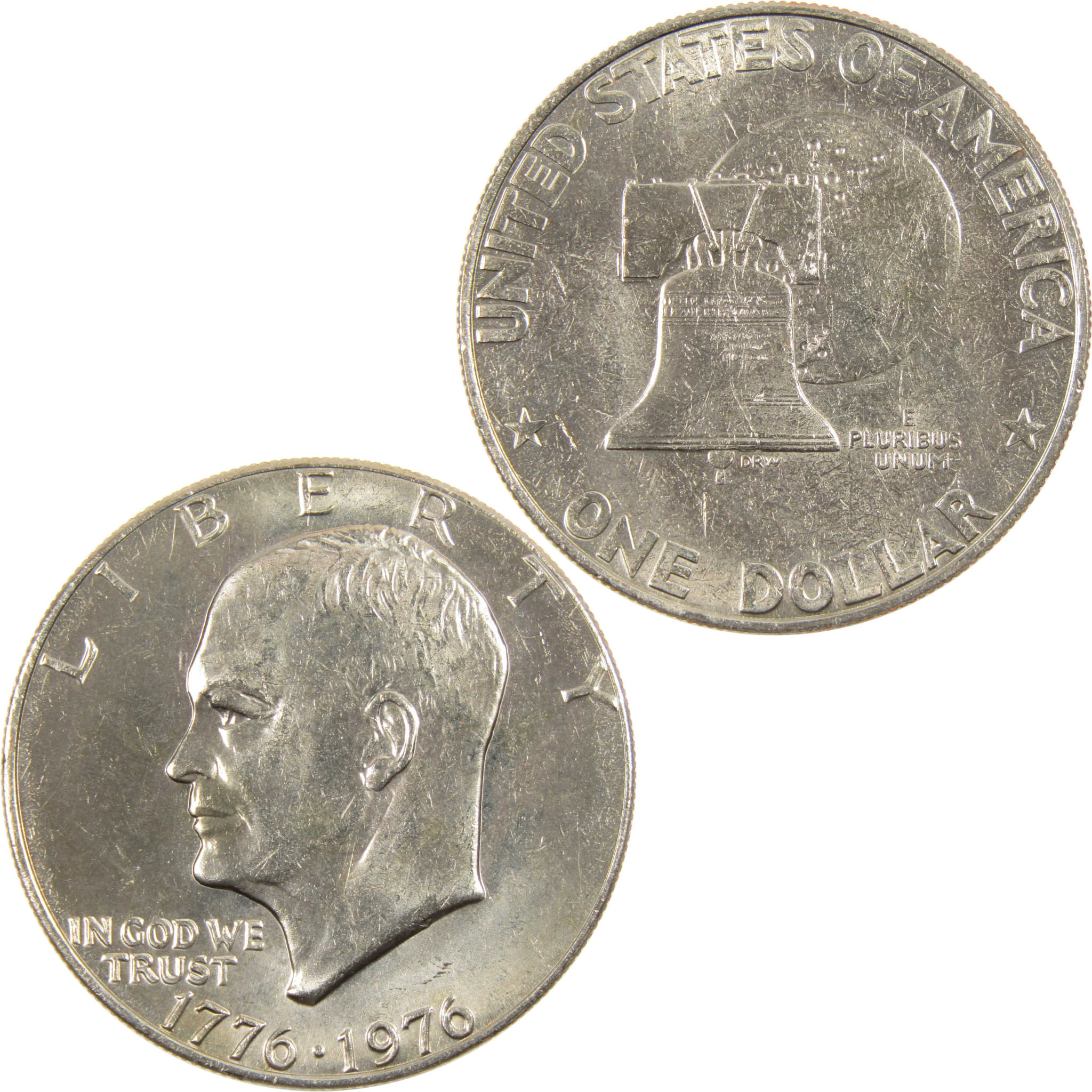 1976 Type 1 Eisenhower Bicentennial Dollar BU Uncirculated Clad IKE $1