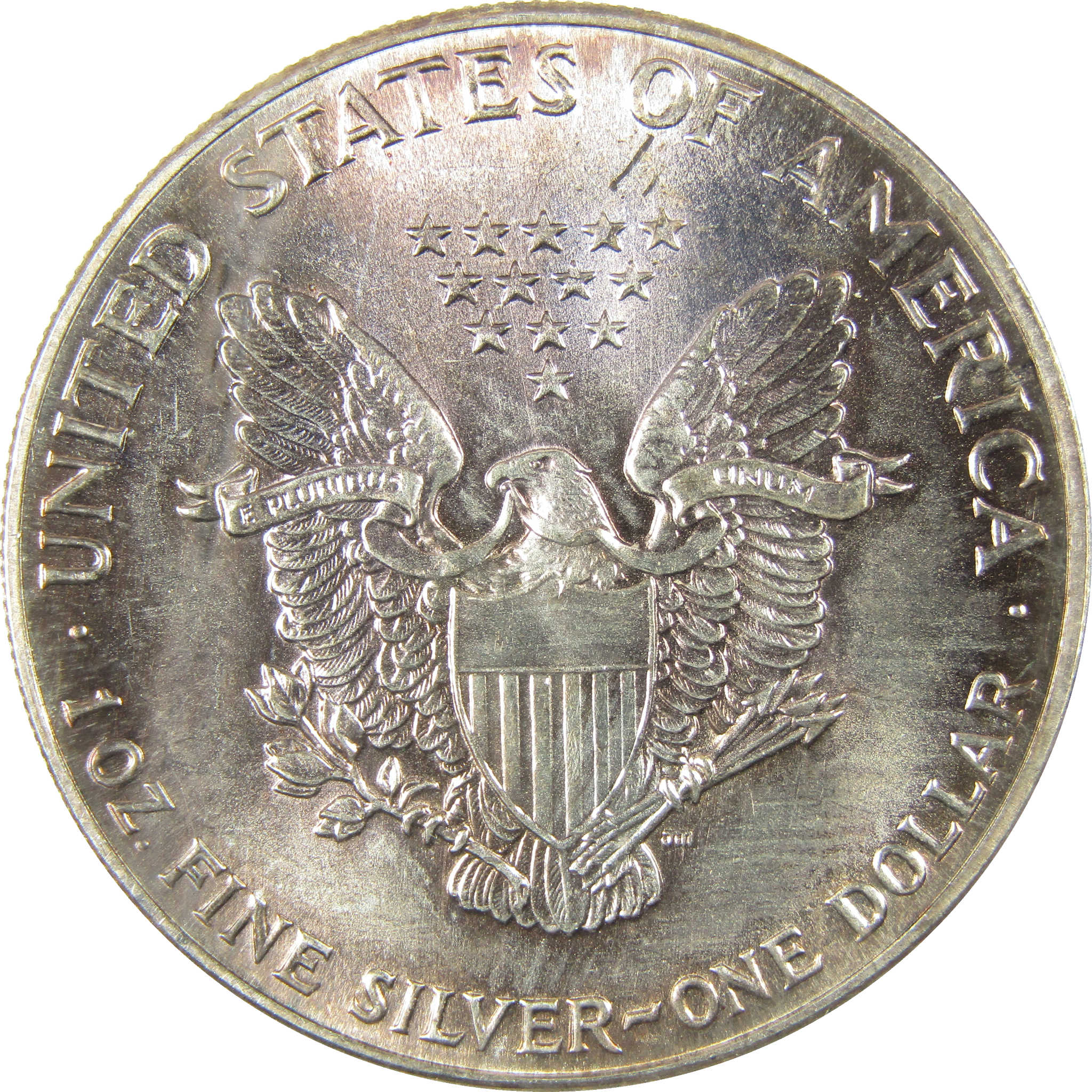 1986 American Silver Eagle Uncirculated Mint State $1 Coin SKU:CP1529
