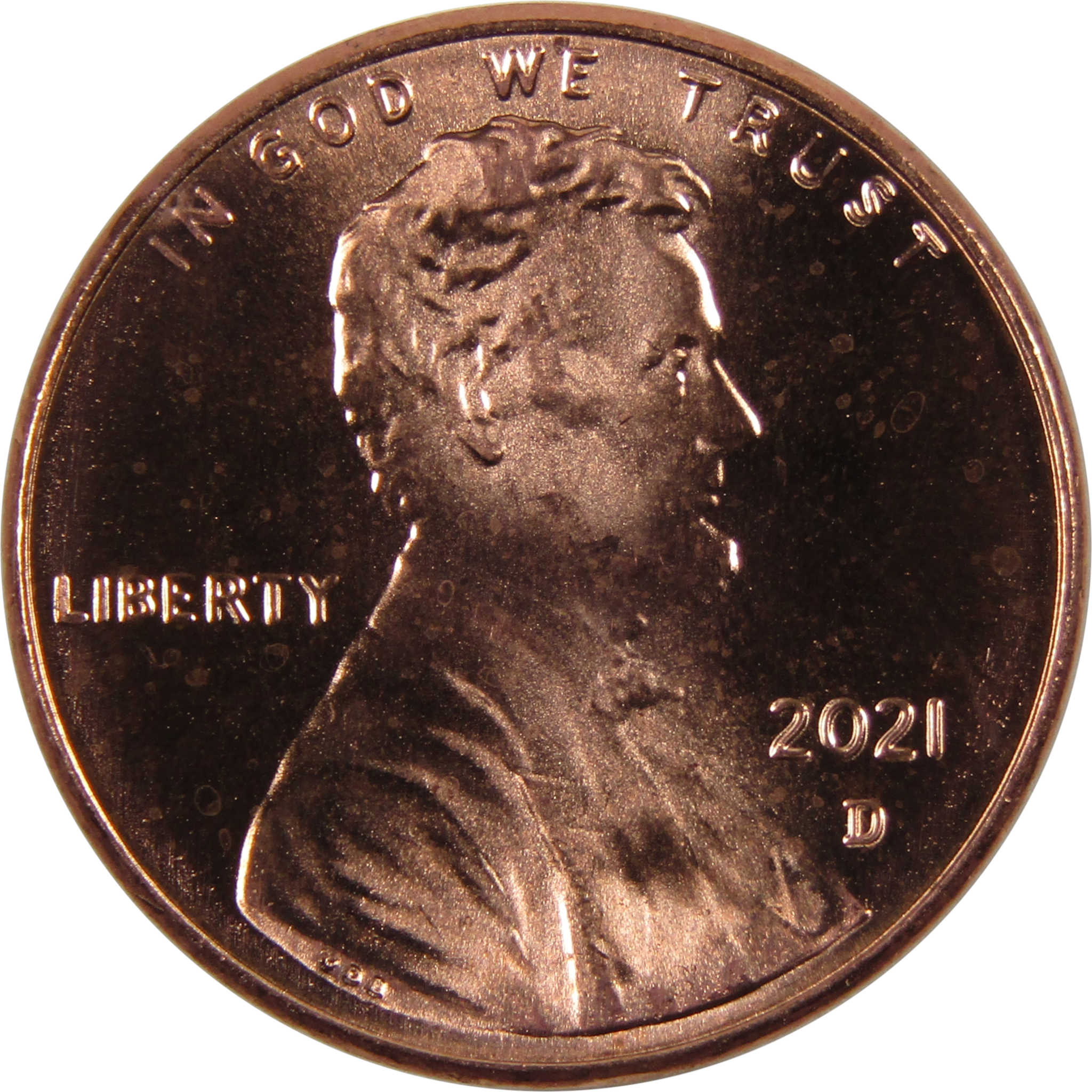 2021 D Lincoln Shield Cent BU Uncirculated Penny 1c Coin