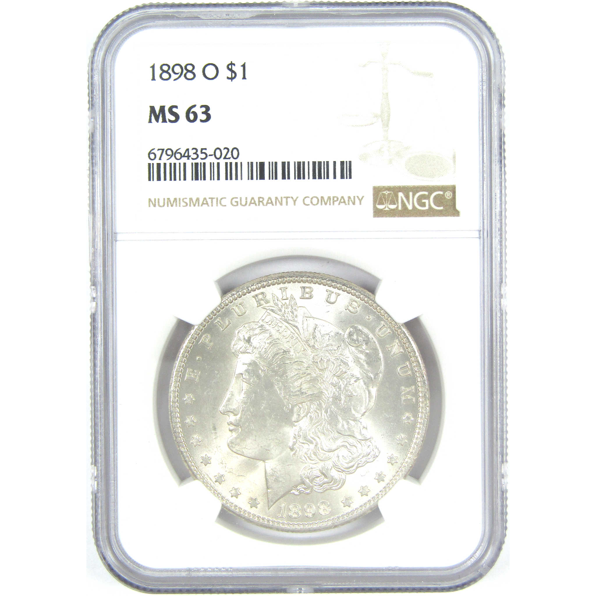 1898 O Morgan Dollar MS 63 NGC Silver $1 Uncirculated Coin SKU:I15279 - Morgan coin - Morgan silver dollar - Morgan silver dollar for sale - Profile Coins &amp; Collectibles