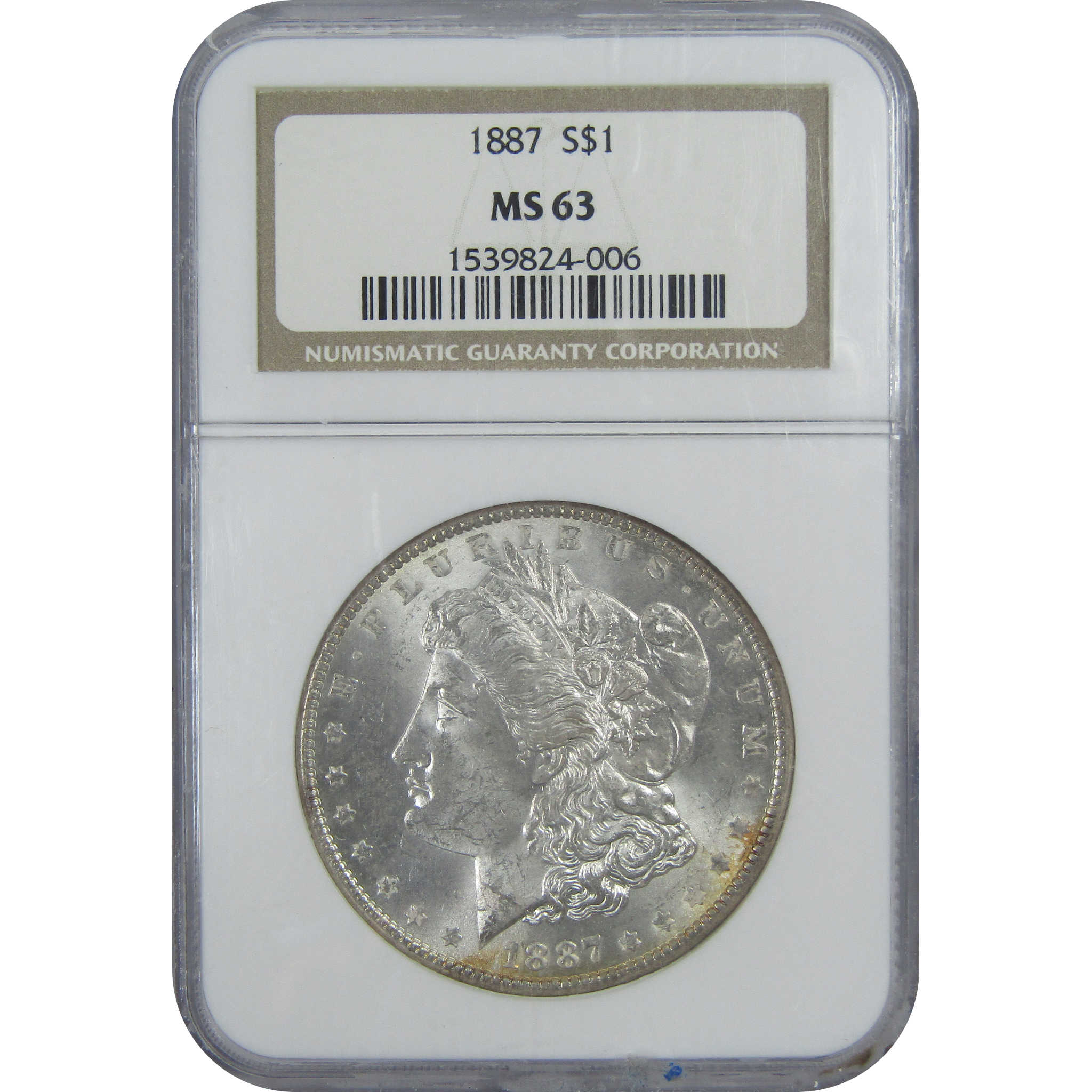 1887 Morgan Dollar MS 63 NGC Silver $1 Uncirculated Coin SKU:I15759 - Morgan coin - Morgan silver dollar - Morgan silver dollar for sale - Profile Coins &amp; Collectibles