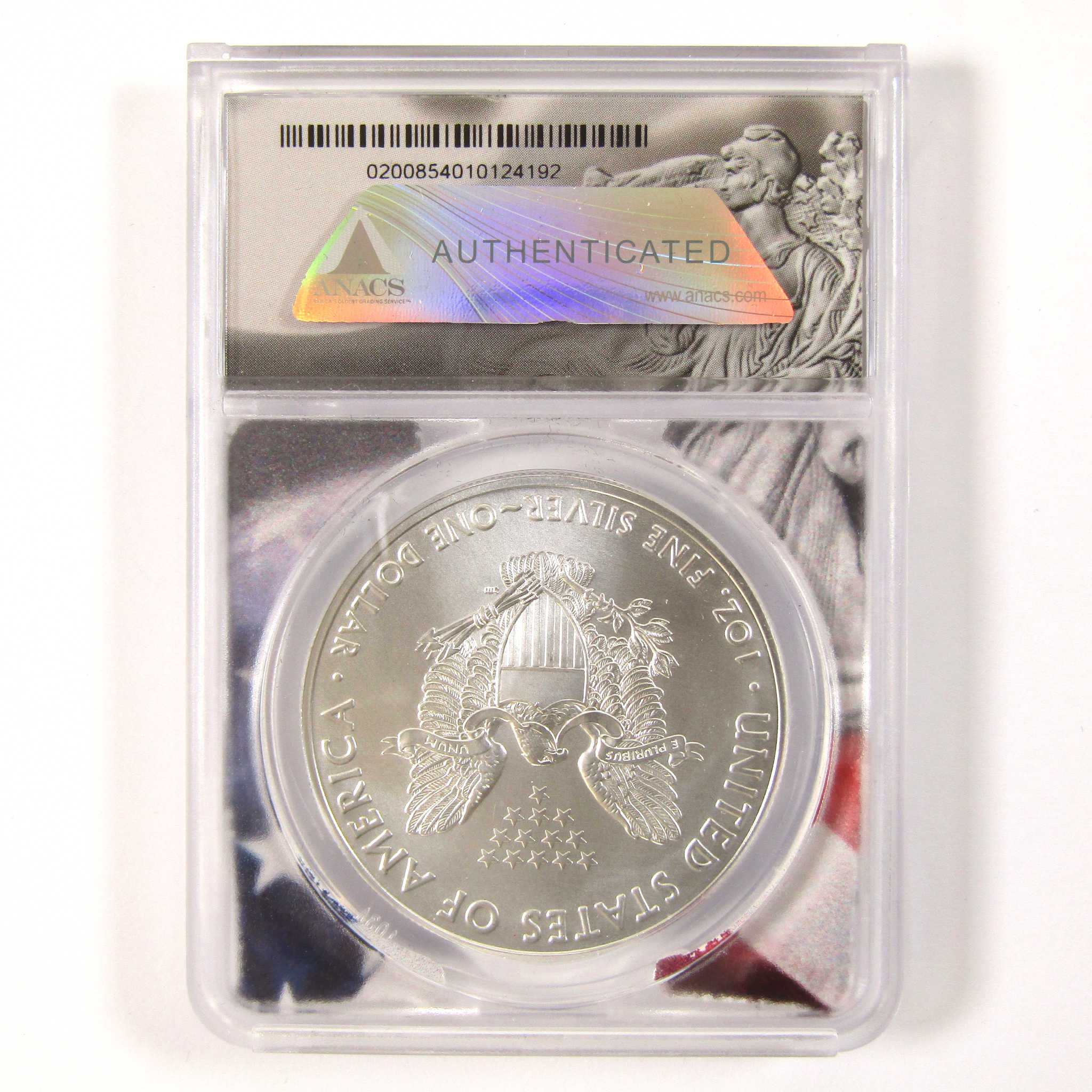 2021 Type 1 American Silver Eagle MS 70 ANACS First Strike SKU:CPC3493