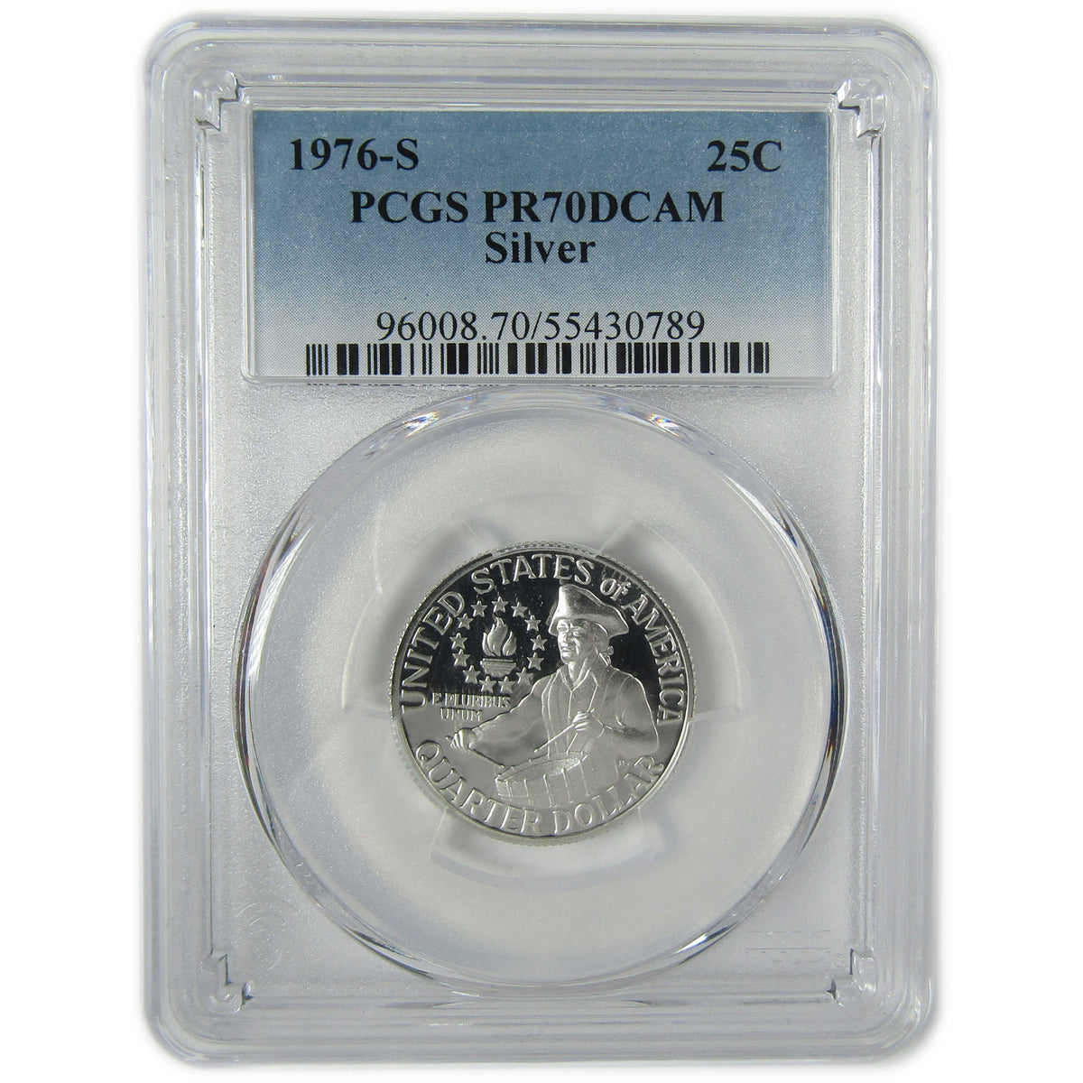1976 S Washington Bicentennial Silver 25c PR 70 DCAM PCGS SKU:CP1566