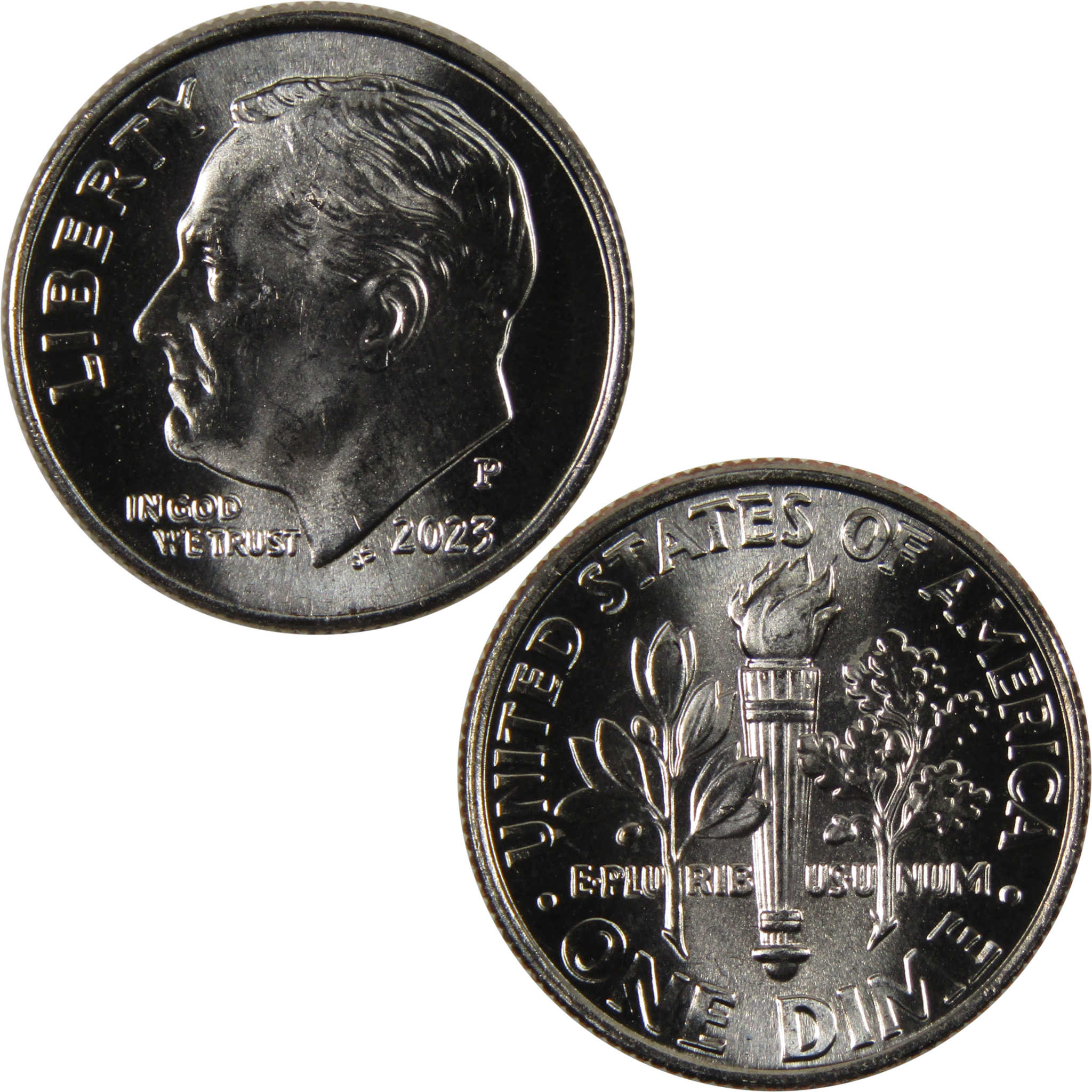 2023 P Roosevelt Dime BU Uncirculated Clad 10c Coin