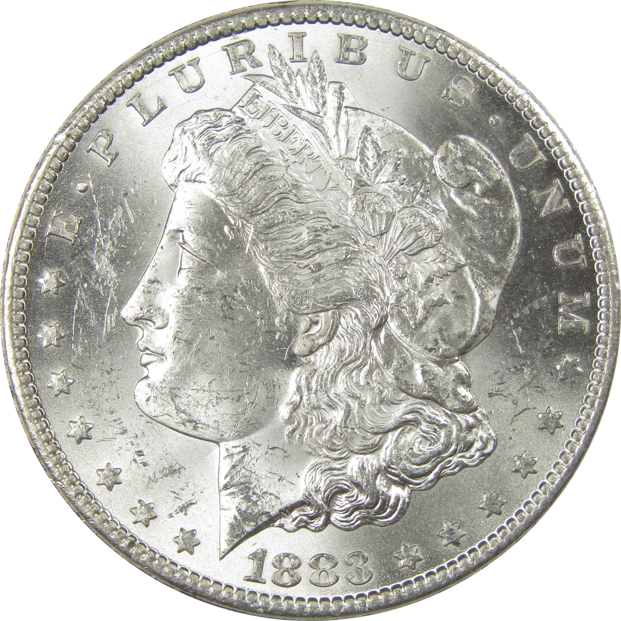 1883 CC Morgan Dollar Uncirculated Silver $1 Coin SKU:I21068 - Morgan coin - Morgan silver dollar - Morgan silver dollar for sale - Profile Coins &amp; Collectibles