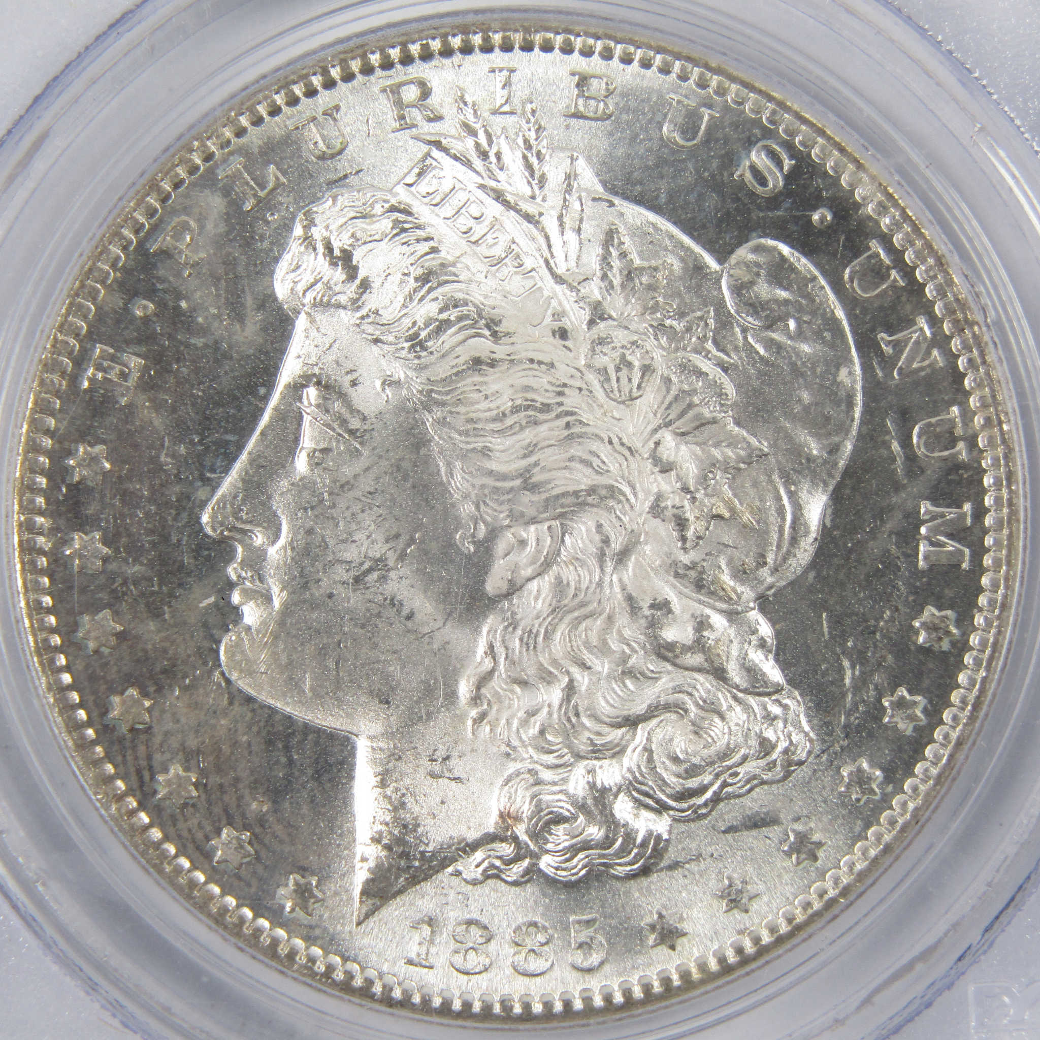 1885 S Morgan Dollar MS 63 PCGS 90% Silver $1 Coin SKU:I9735 - Morgan coin - Morgan silver dollar - Morgan silver dollar for sale - Profile Coins &amp; Collectibles