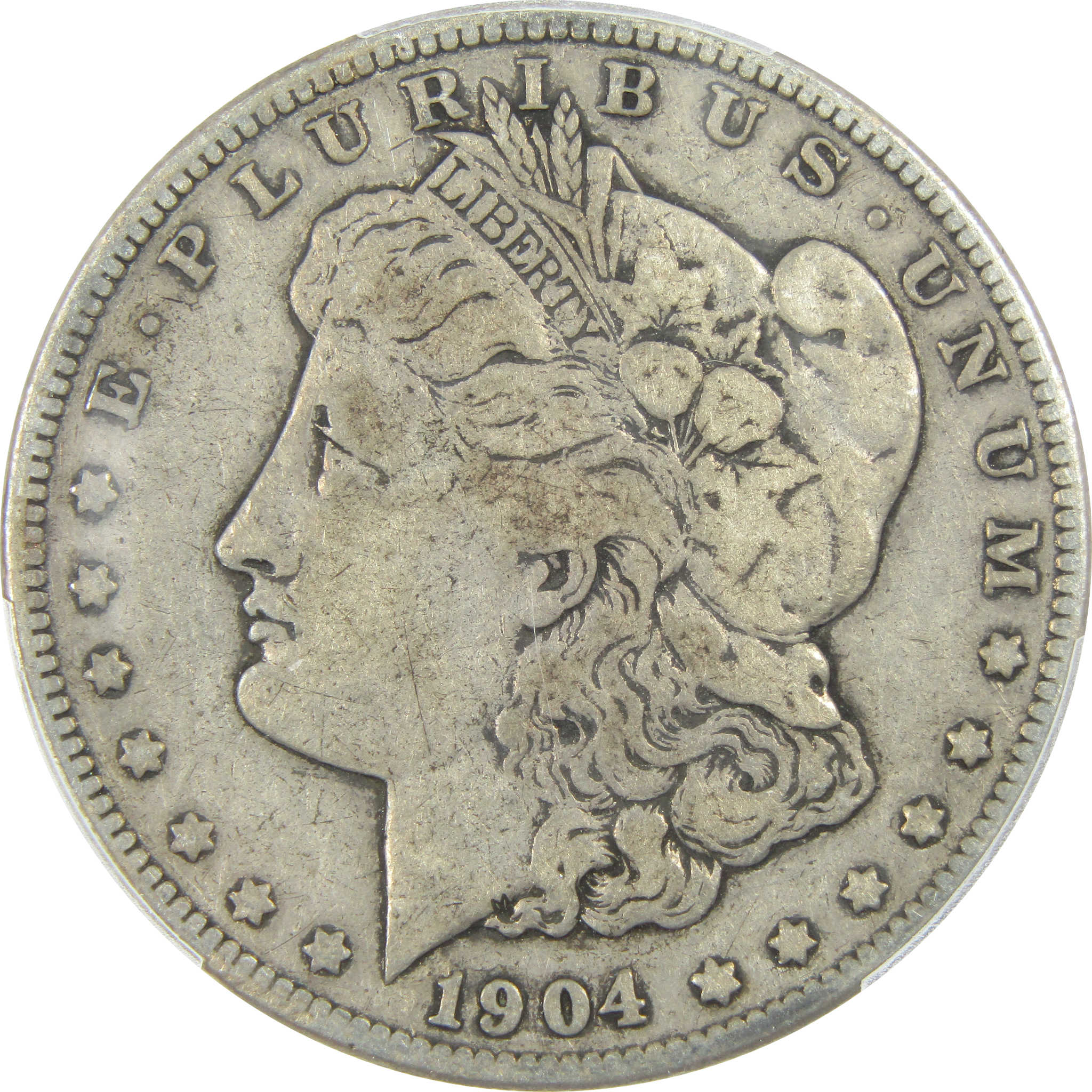 1904 S Morgan Dollar F 12 PCGS Silver $1 Coin SKU:I13137 - Morgan coin - Morgan silver dollar - Morgan silver dollar for sale - Profile Coins &amp; Collectibles