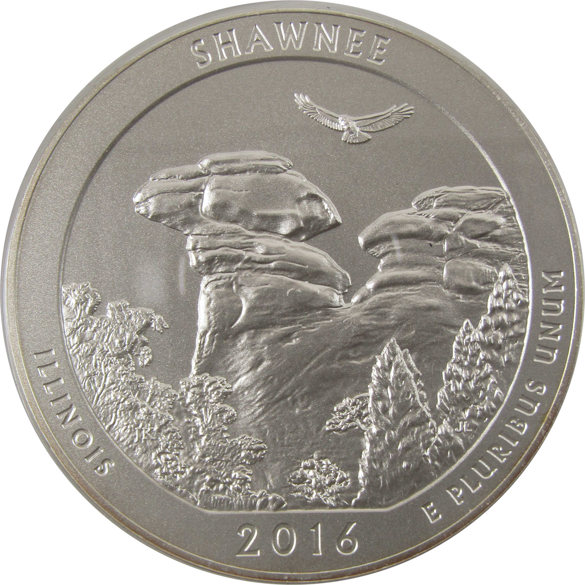 2016 P Shawnee National Forest 5 oz Silver Bullion OGP COA SKU:CPC2540