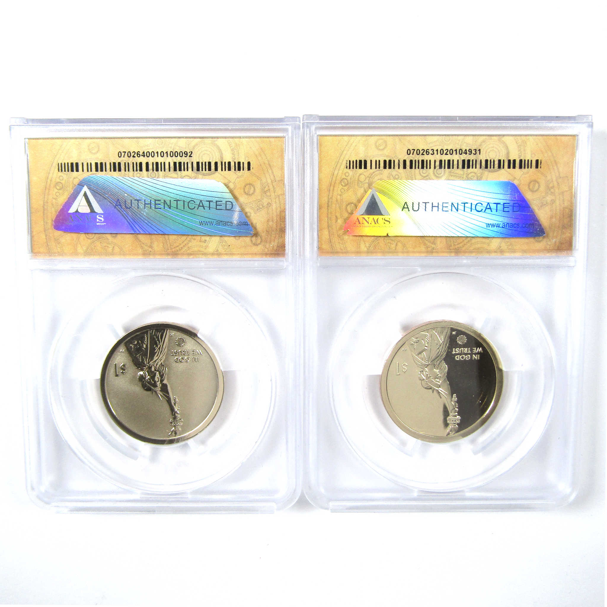 2019 American Innovation Delaware 4 Coin Set ANACS SKU:CPC6600