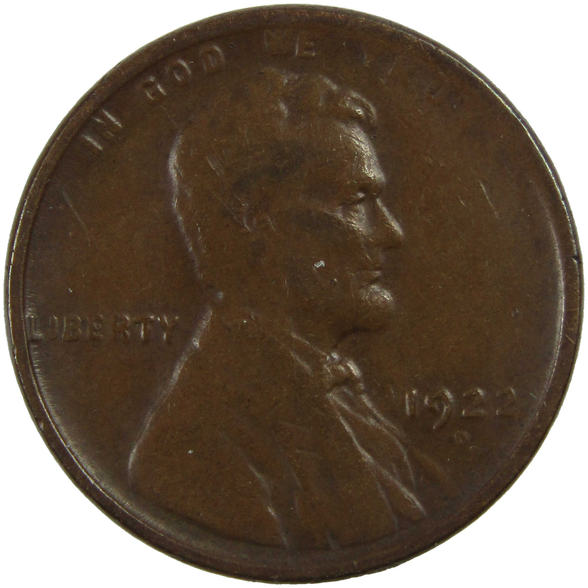 1922 D Lincoln Wheat Cent F Fine Penny 1c Coin SKU:I12954