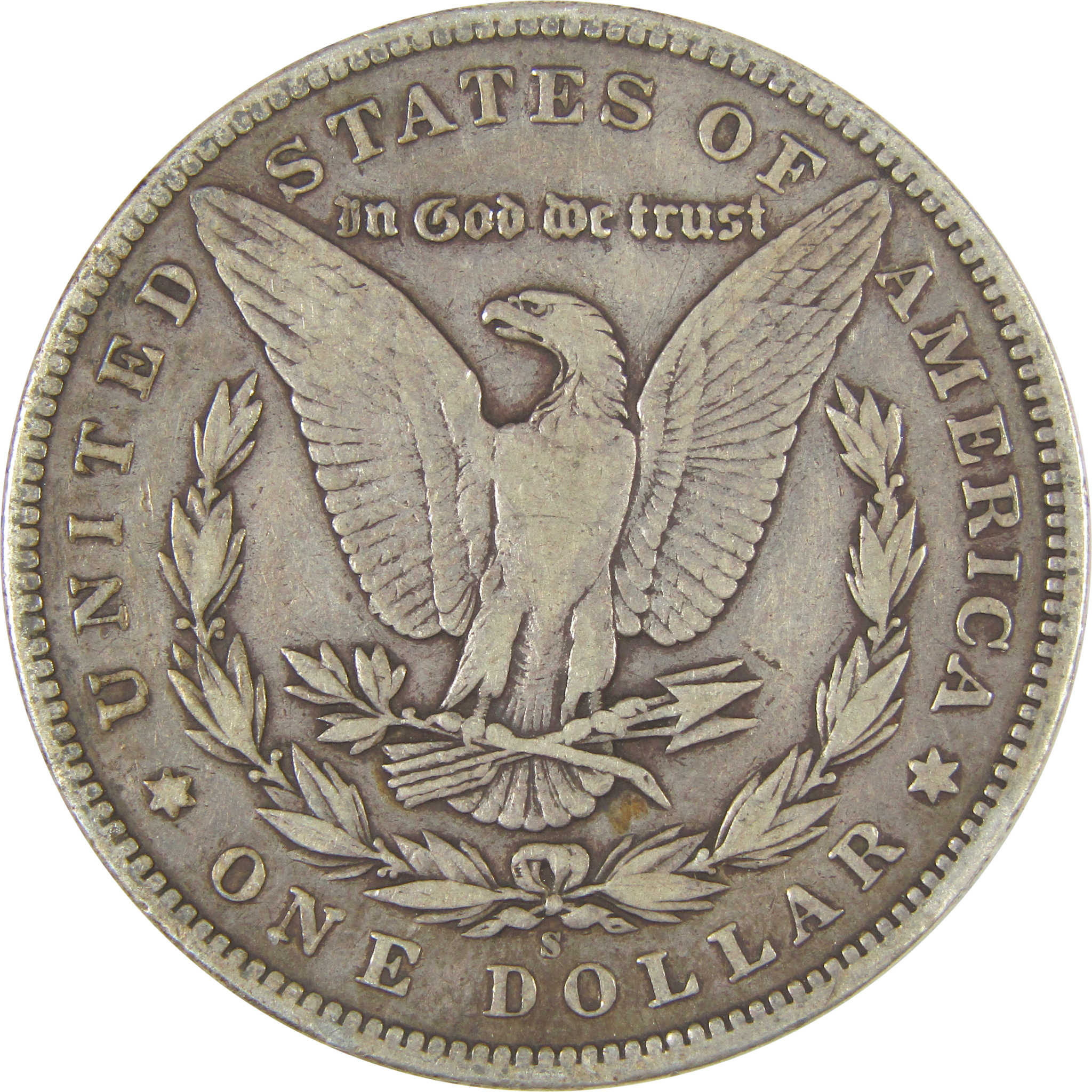 1898 S Morgan Dollar F Fine Silver $1 Coin SKU:I22560 - Morgan coin - Morgan silver dollar - Morgan silver dollar for sale - Profile Coins &amp; Collectibles