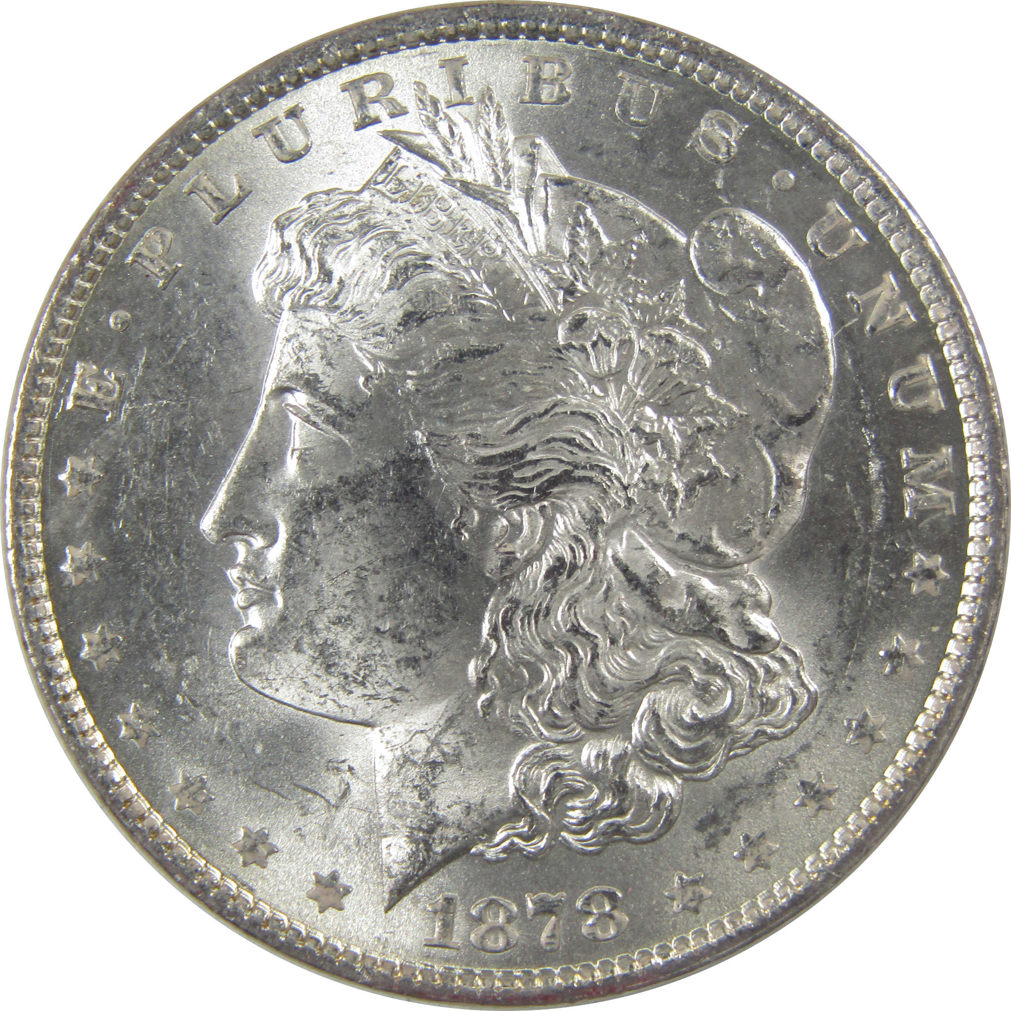 1878 7TF Rev 79 Morgan Silver Dollar Uncirculated SKU:I24604 - Morgan coin - Morgan silver dollar - Morgan silver dollar for sale - Profile Coins &amp; Collectibles