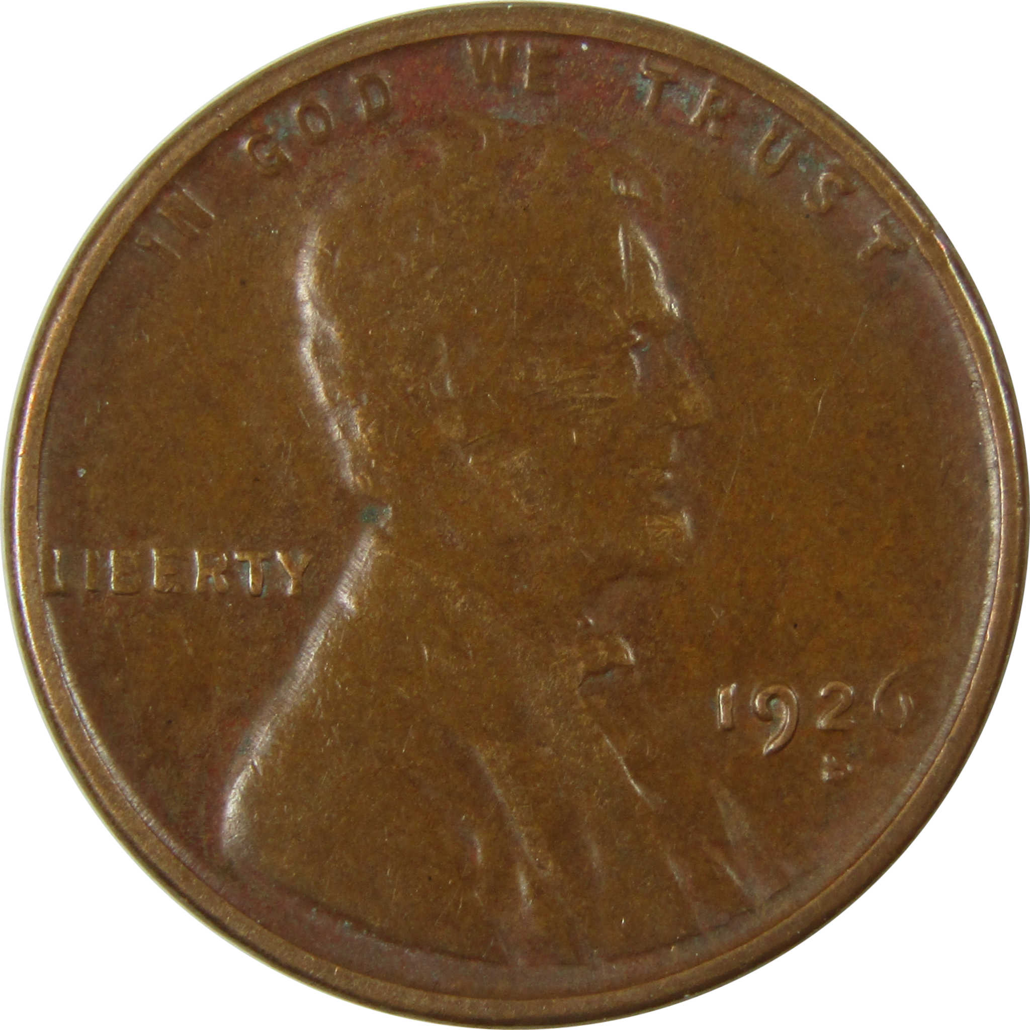 1926 S Lincoln Wheat Cent VF Very Fine Penny 1c Coin SKU:I26472