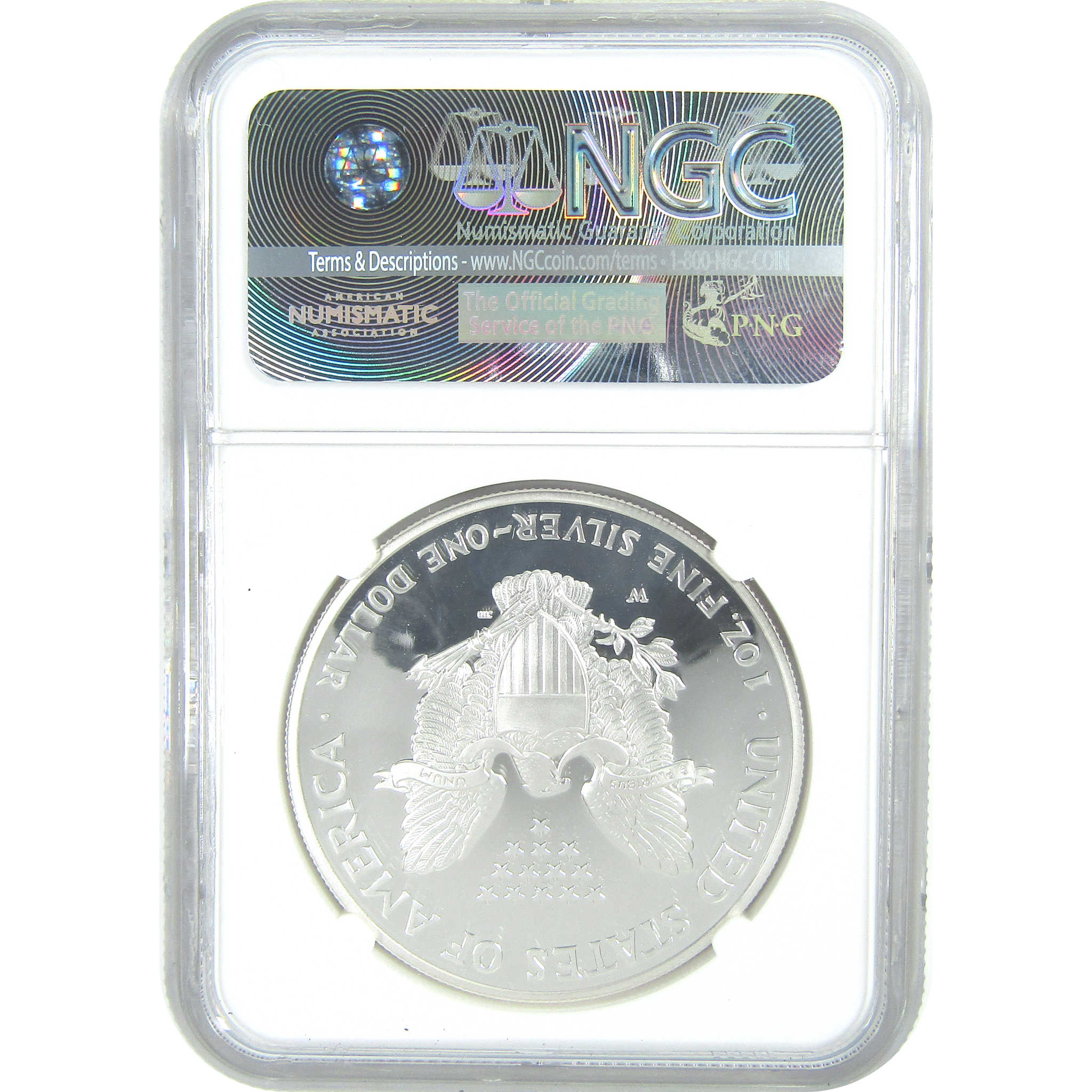 2005 W American Silver Eagle PF 69 UCAM NGC Proof $1 SKU:CPC9595