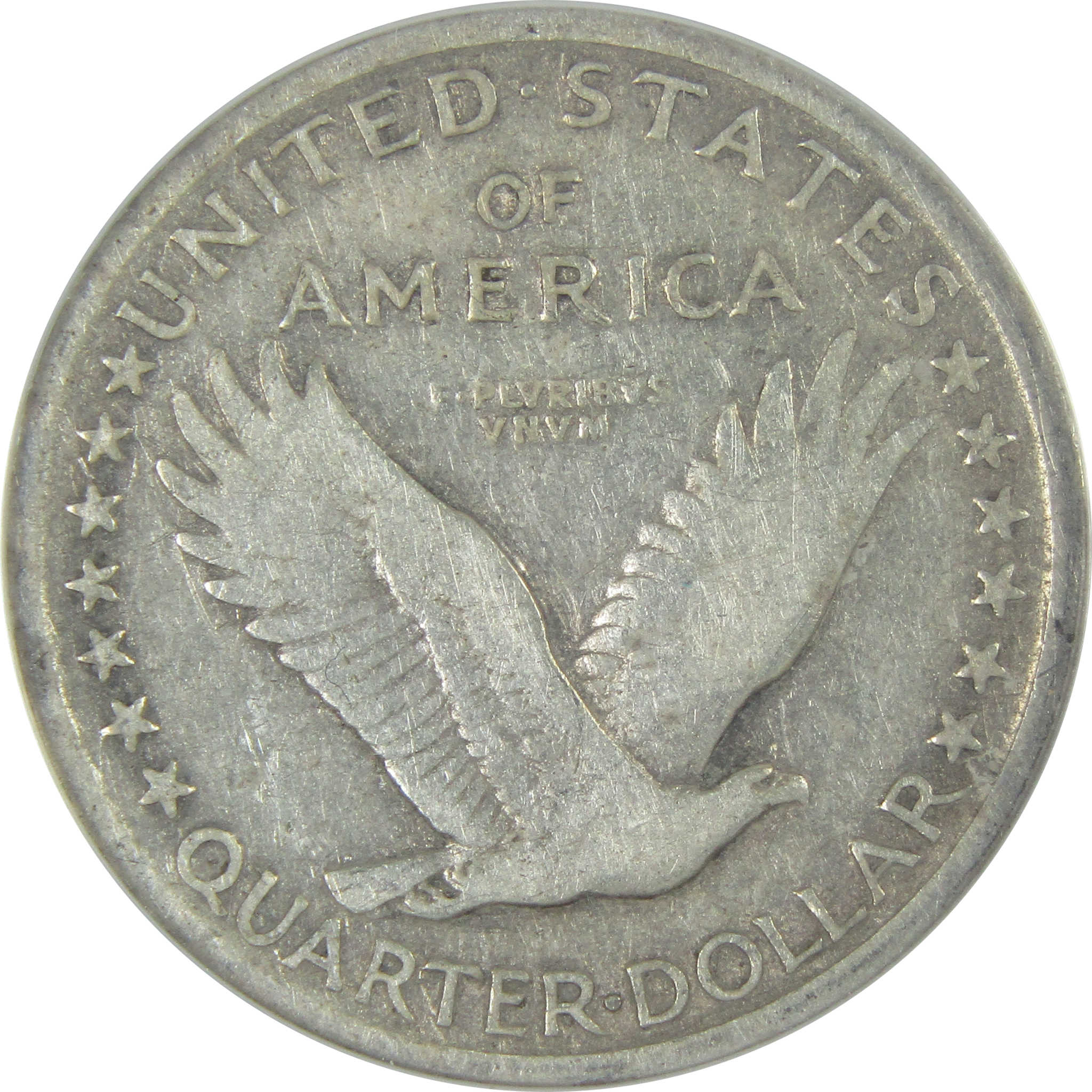 1917 Type 1 Standing Liberty Quarter VF 25 Details ANACS SKU:I16129